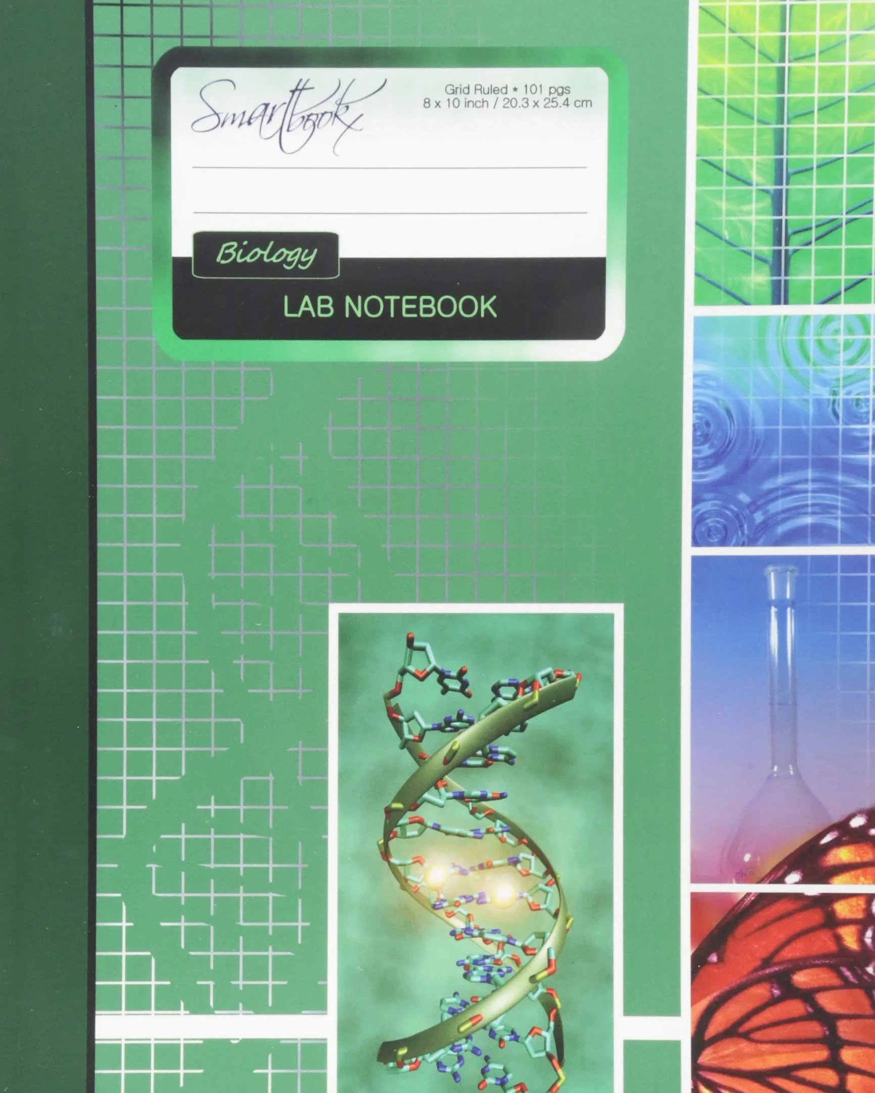 Biology Laboratory Notebook for Science Student Research College