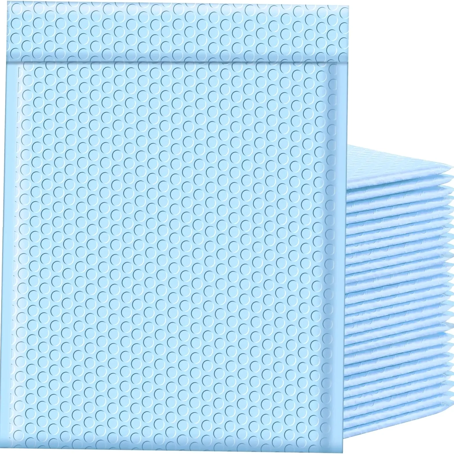 Bubble Mailer 100 PCS Bubble Mailers Padded Envelopes Self Seal Mailing Envelopes Mailers Shipping Envelopes Packaging for Small Business(Mint Green,13 * 18cm)