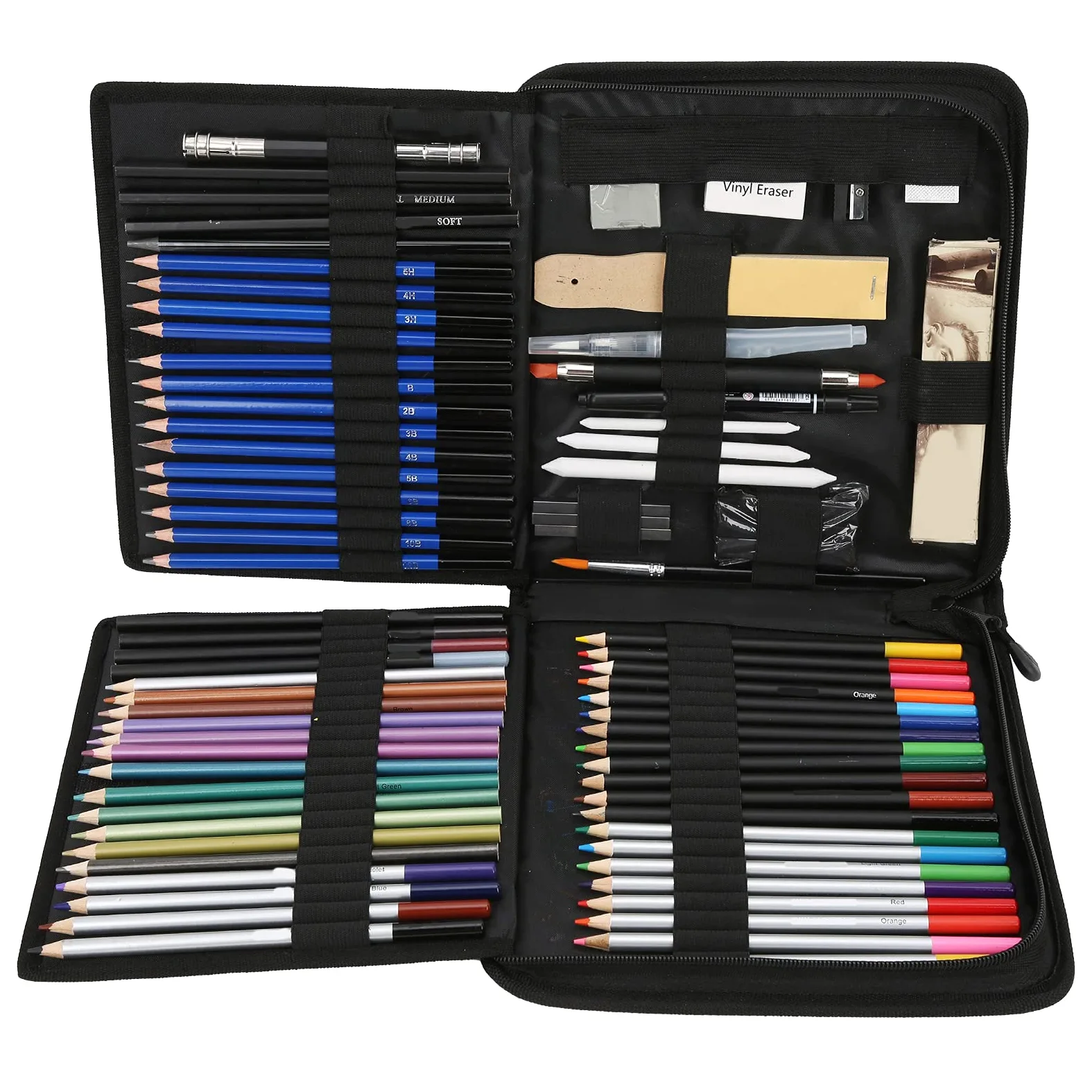 Set di matite colorate per scrittura, penna per schizzi, creazione artistica, per disegni da colorare
