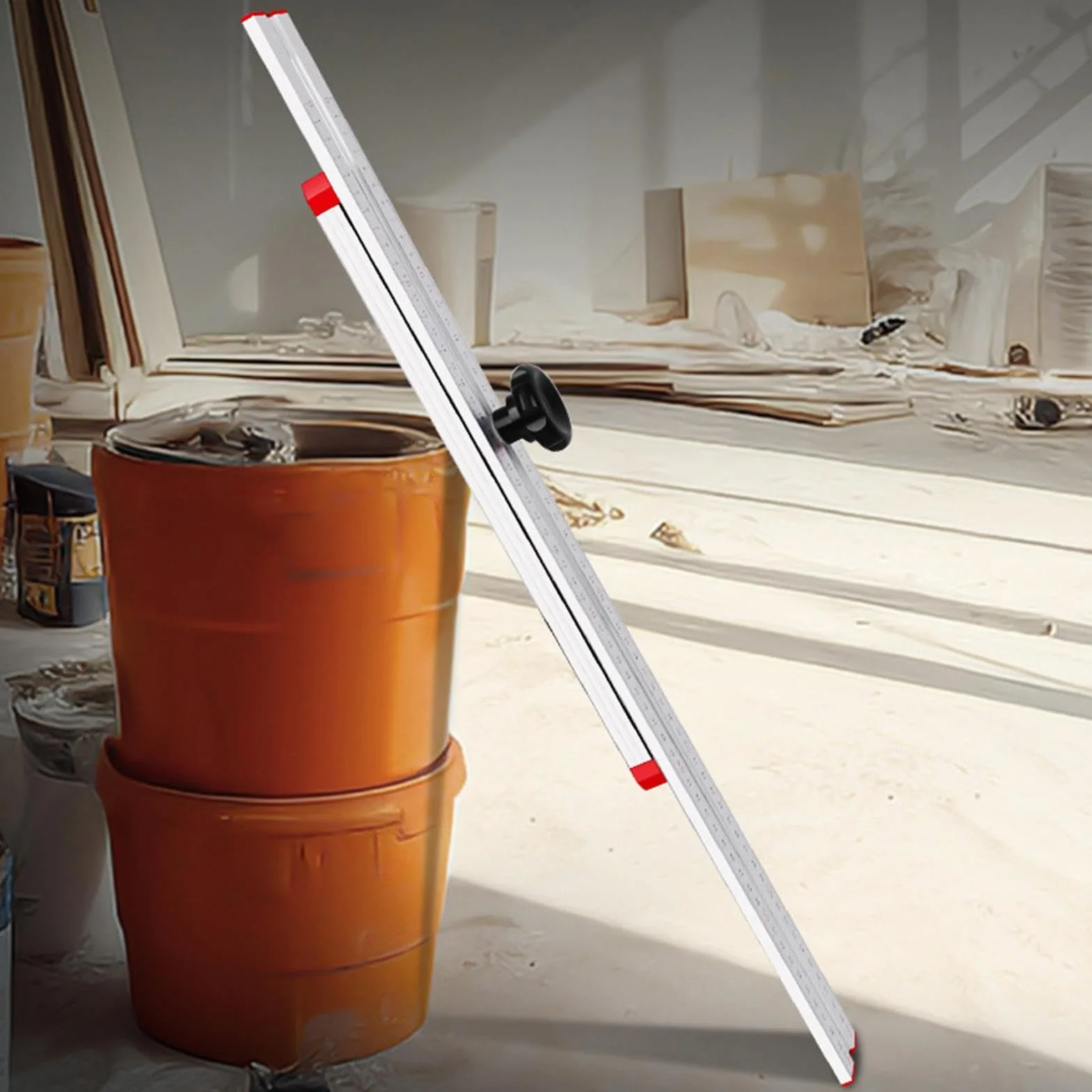 Strumento – Righello angolare combinato – Righello quadrato di precisione | a T, in lega di alluminio, righello per la misurazione della scrittura e architetto per la lavorazione del legno e la casa