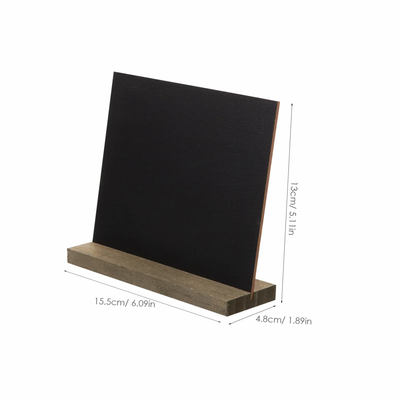 Confezione Da 10 Mini Lavagne Decorative in Legno Da Appendere Per Aule Casa E Ufficio