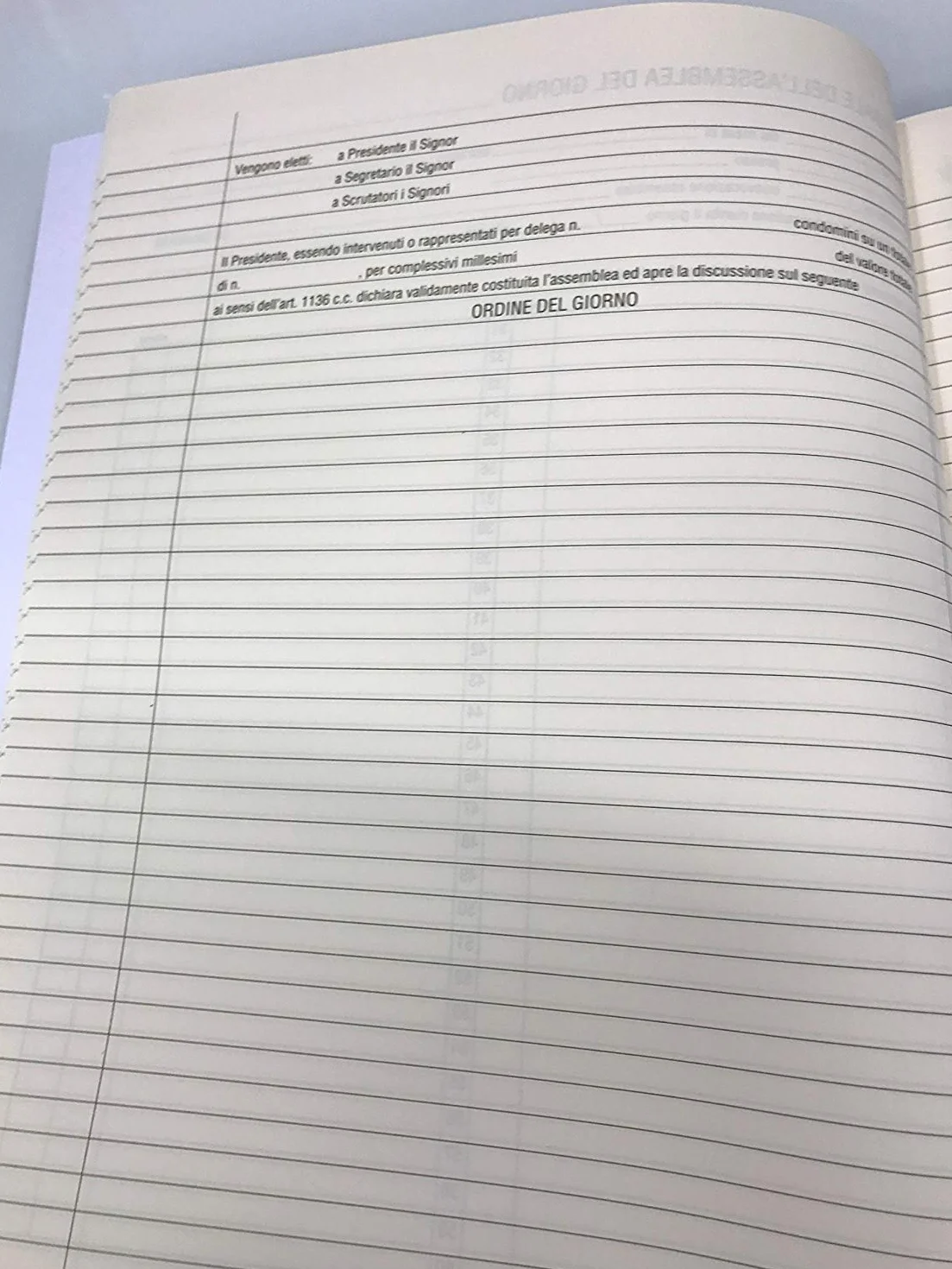 EdiPro Verbali assemblea cond. E2529 100 pag. - Confezione da 10 Verbali