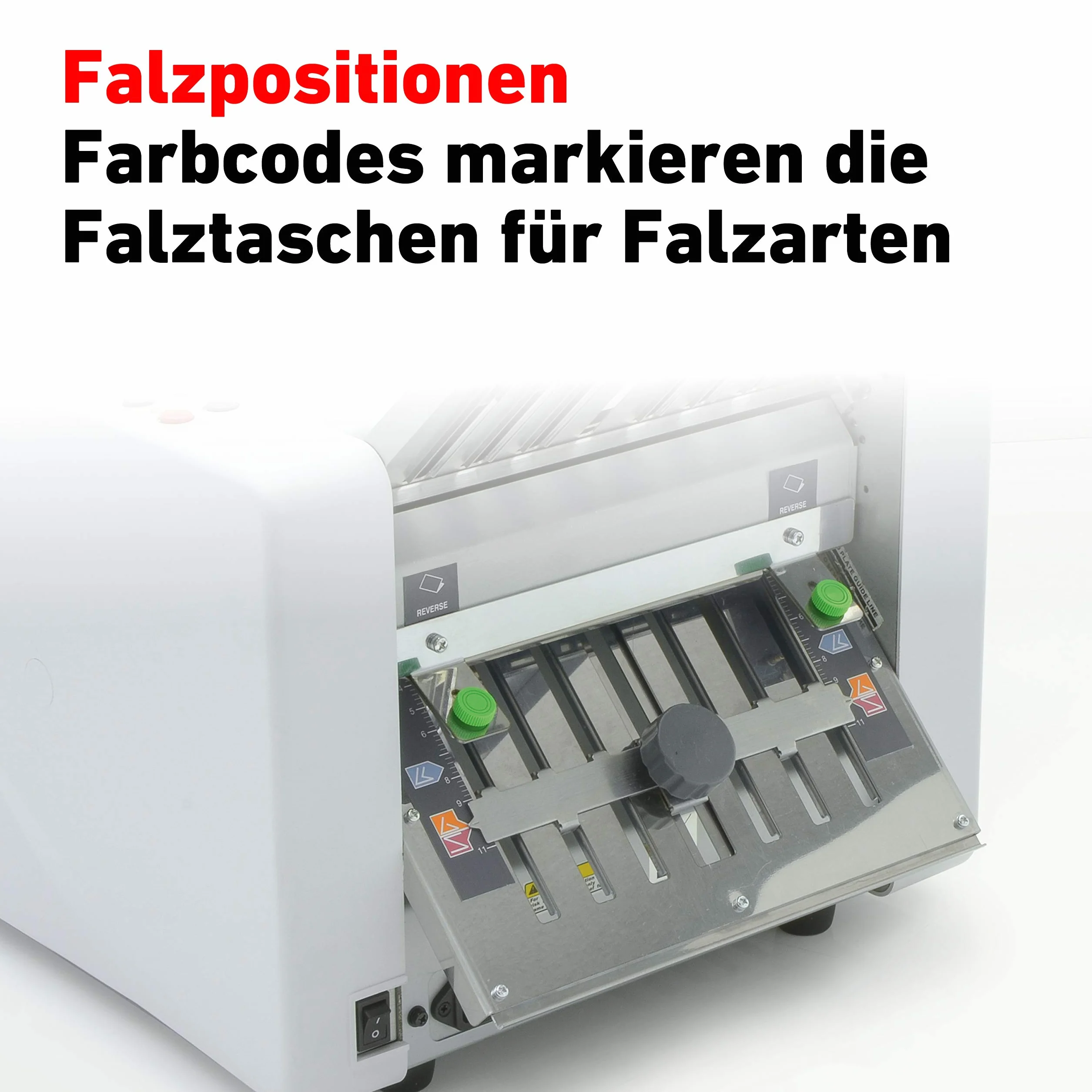 Ideal 8306 professionale piegatrice da ufficio 115 fogli/min 60-120 g/m²