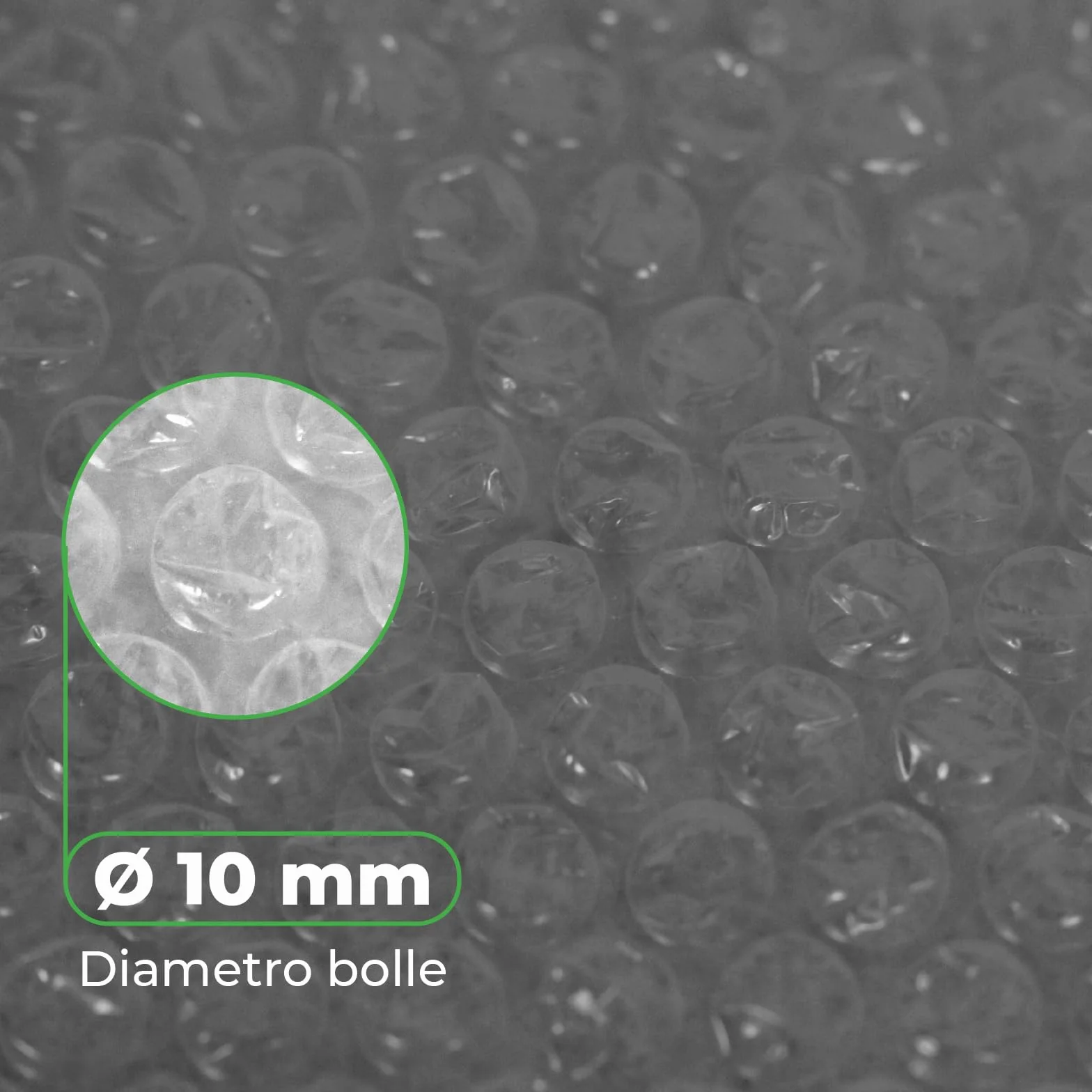 ImballaggiPer Rotolo Pluriball Leggero 50cm x 200mt 35gr/mq con HD, Bobina per Imballaggio e Spedizione, Ideale per Trasloco, Trasporto e Protezione Oggetti