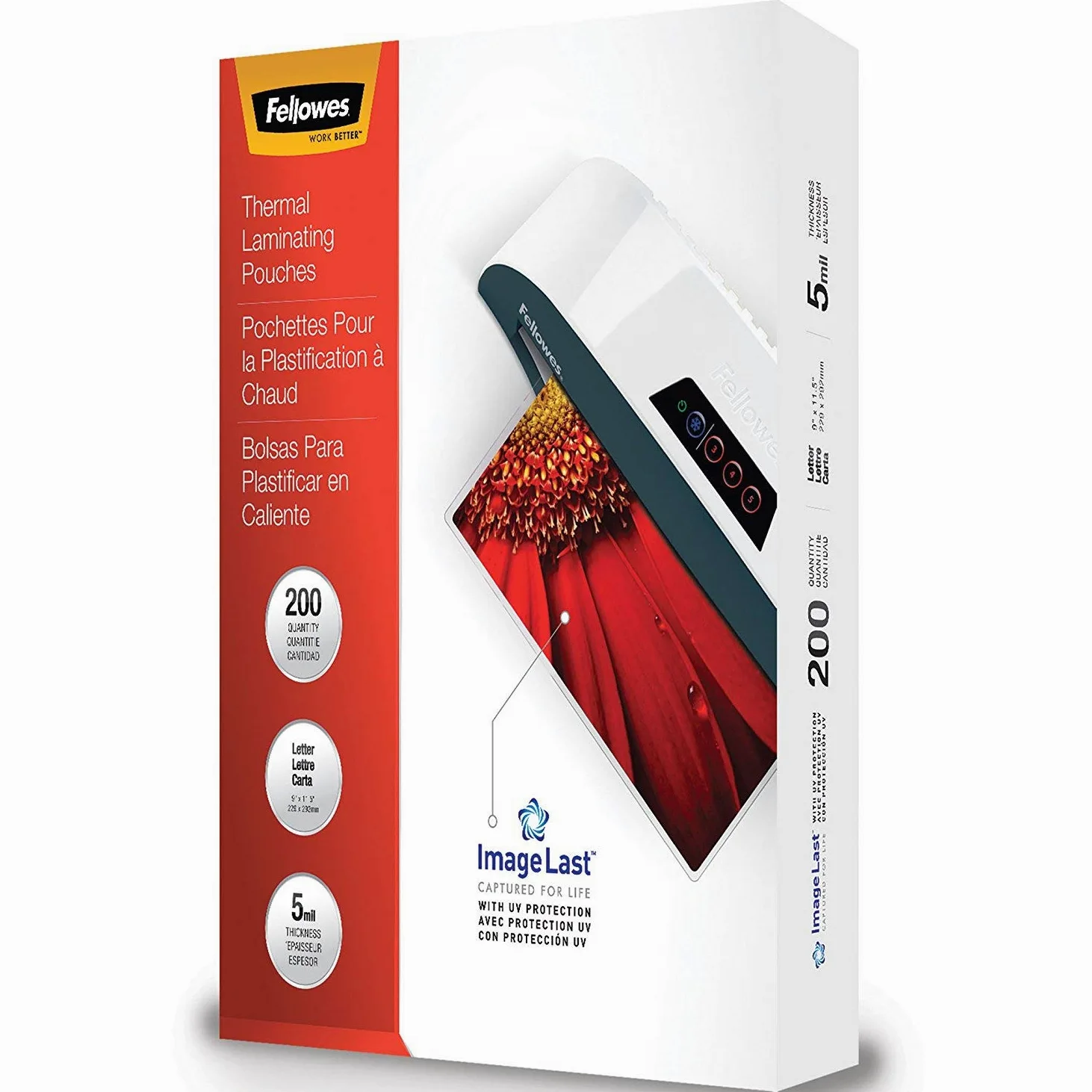 Fellowes 5245301 200pezzo(i) pellicola per plastificatrice