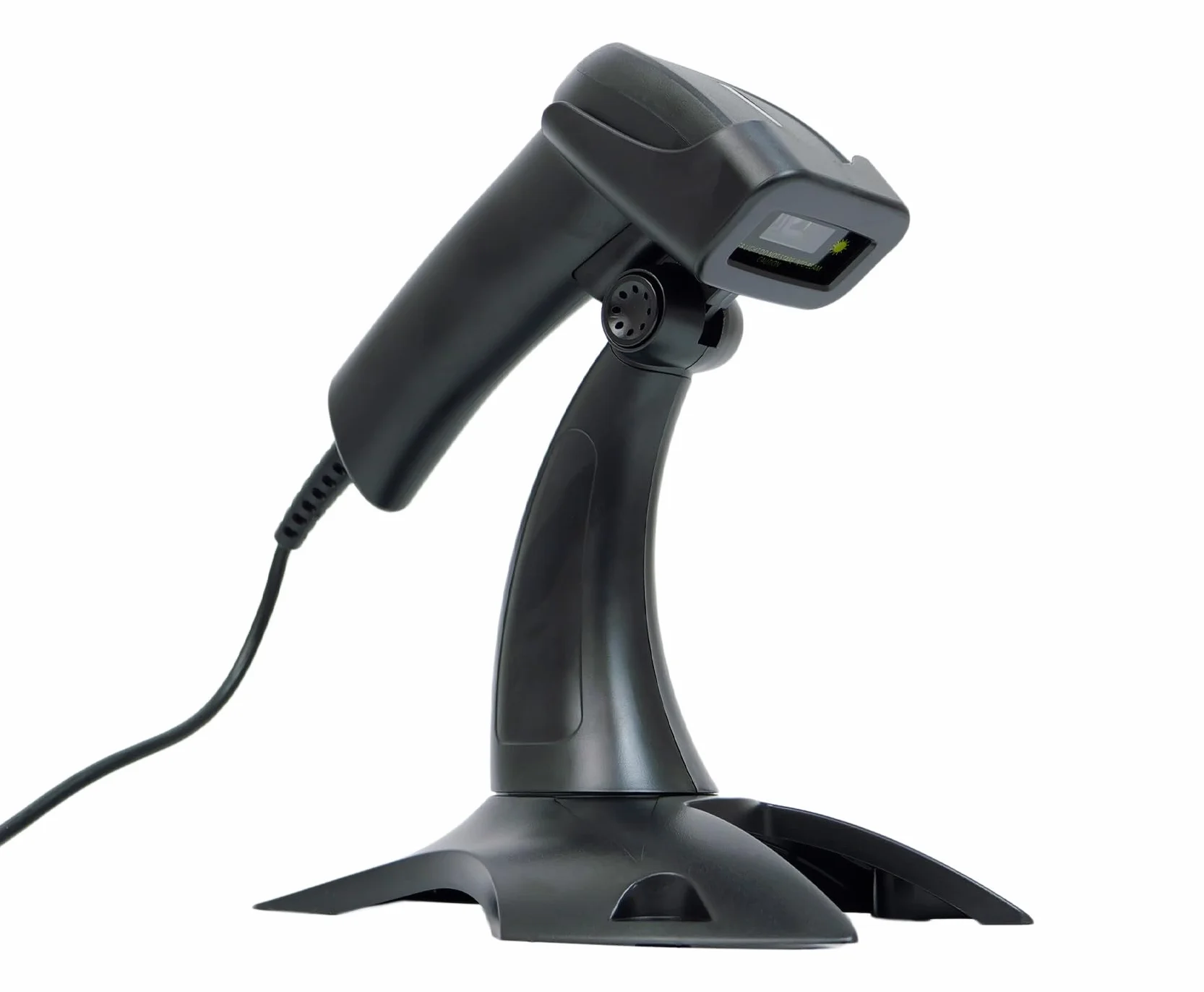 Scanner di Codici a Barre, Modalità Automatica, USB, Lettura dei Codici da Schermi LCD, Matrice CCD, Supporto Incluso, Modalità COM Virtuale, Grado di Protezione IP54, HDWR HD26A
