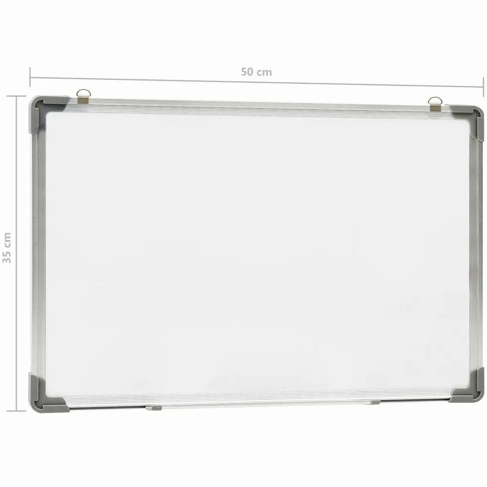ShGaxin Lavagna Magnetica Bianca Cancellabile a Secco 50x35 cm Acciaio,Lavagne Magnetiche,Lavagna Magnetica Pieghevole-146630