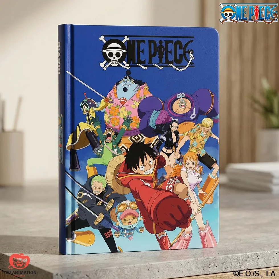 One Piece Diario Scuola Ufficiale 12 Mesi 320 Pagine Copertina Imbottita 13x17,8H