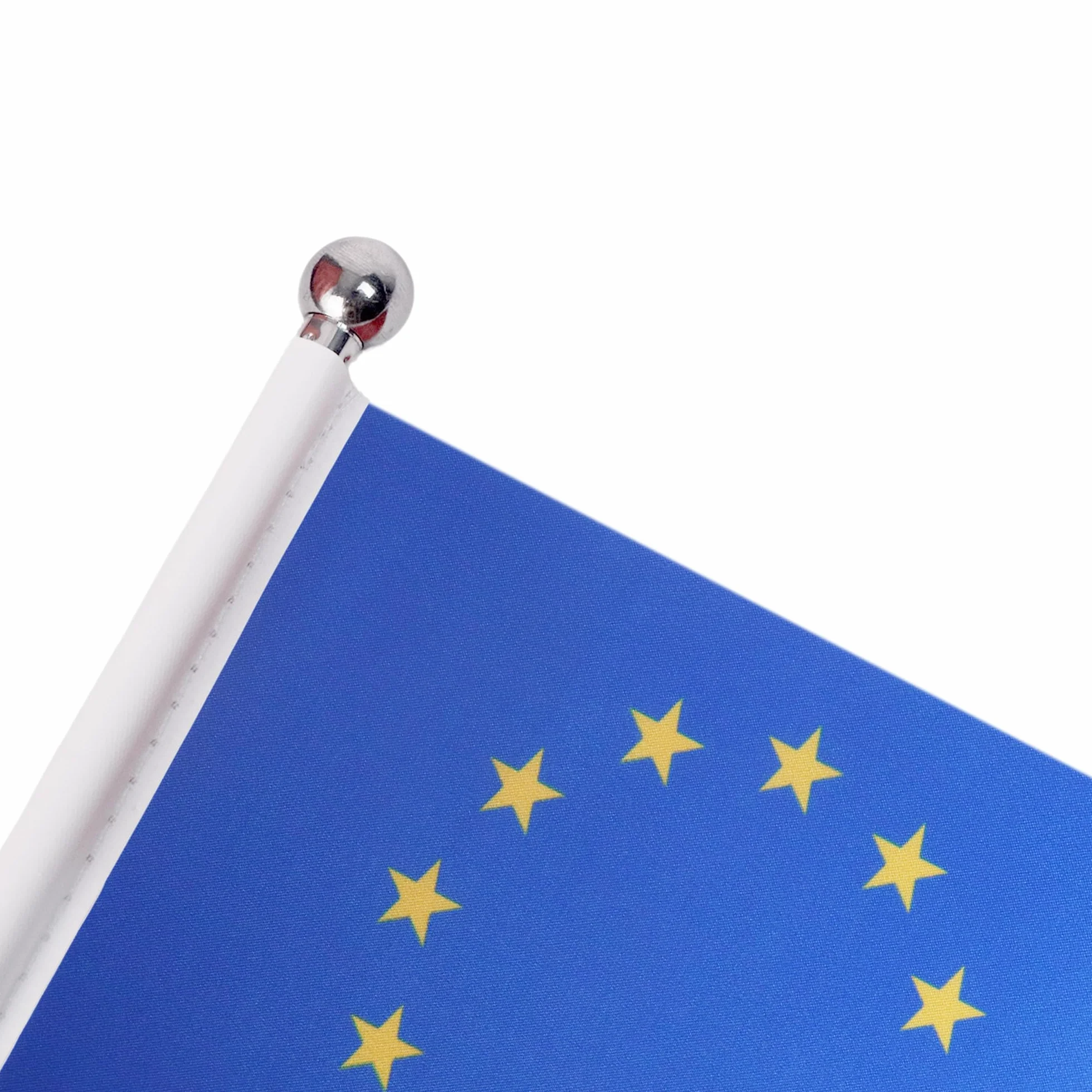 AZ FLAG Bandiera Da Tavolo Europa 22x15cm Raso Unione Europea Ue