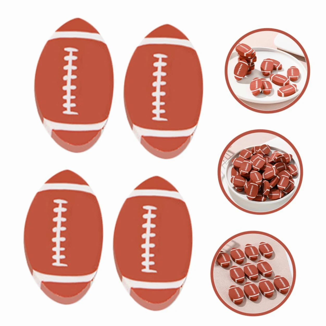 200 Pezzi Gomme Cancellare Rugby Colorate e Compatte Multifunzione per Studenti e Regali Scolastici per Cancellare con Precisione e Feste