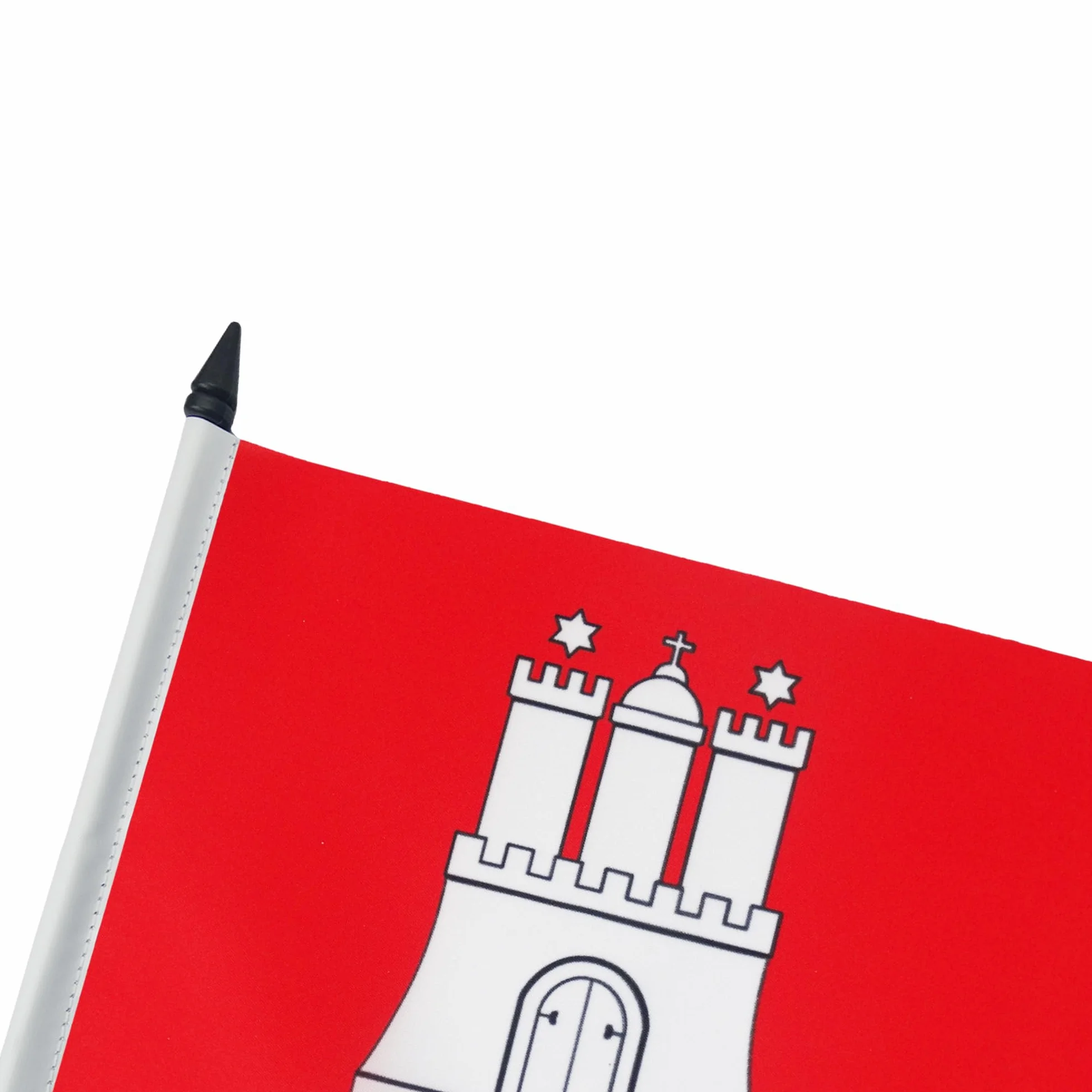 AZ FLAG Bandiera Da Tavolo Amburgo 21x14 cm - Piccola Bandierina Land Di Hamburg - Germania