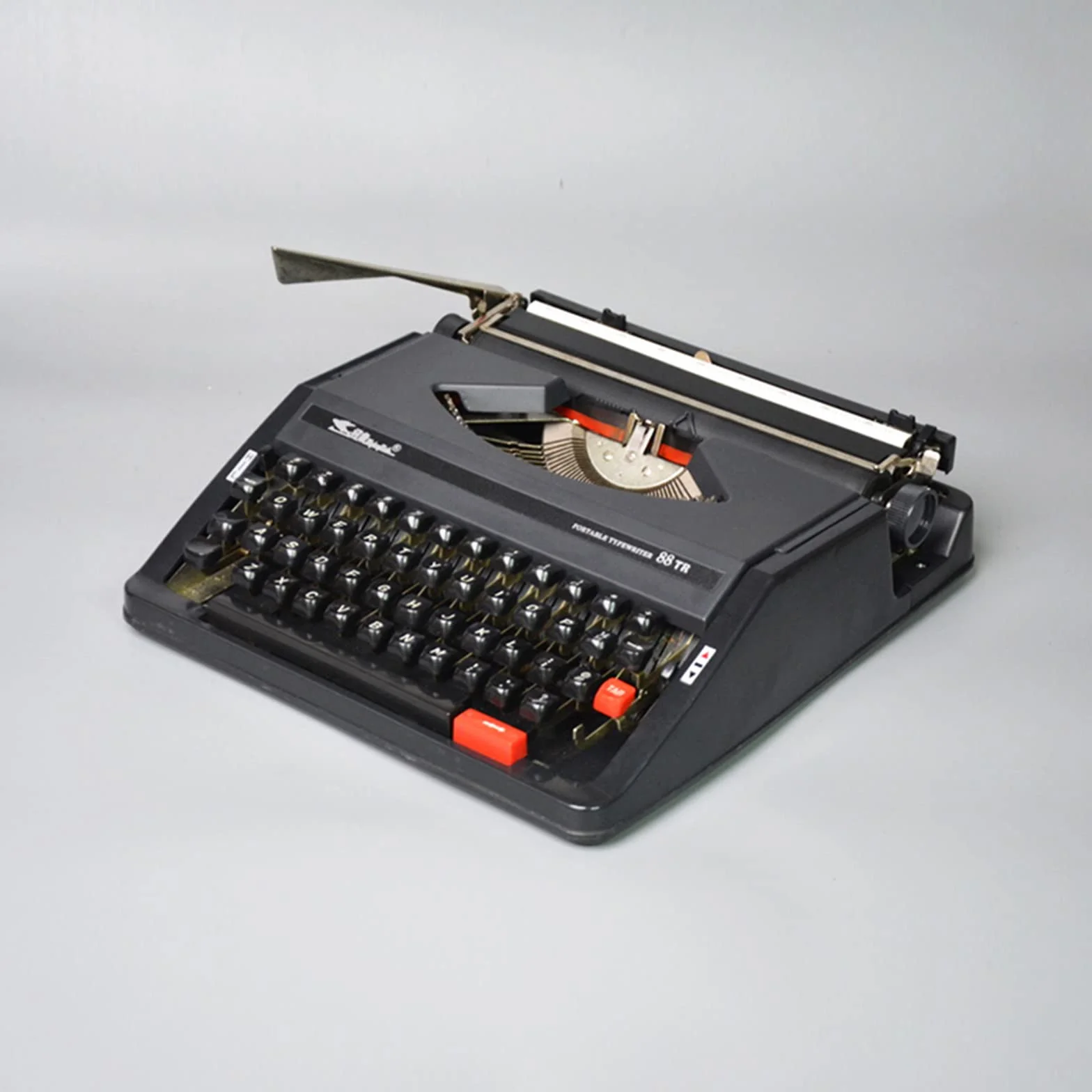 Macchina da Scrivere Classica Vintage Manuale, Regalo nostalgico per scrittori/Regalo per Gli Amanti del Vintage/Regalo per Gli Amanti della Macchina da Scrivere,Black