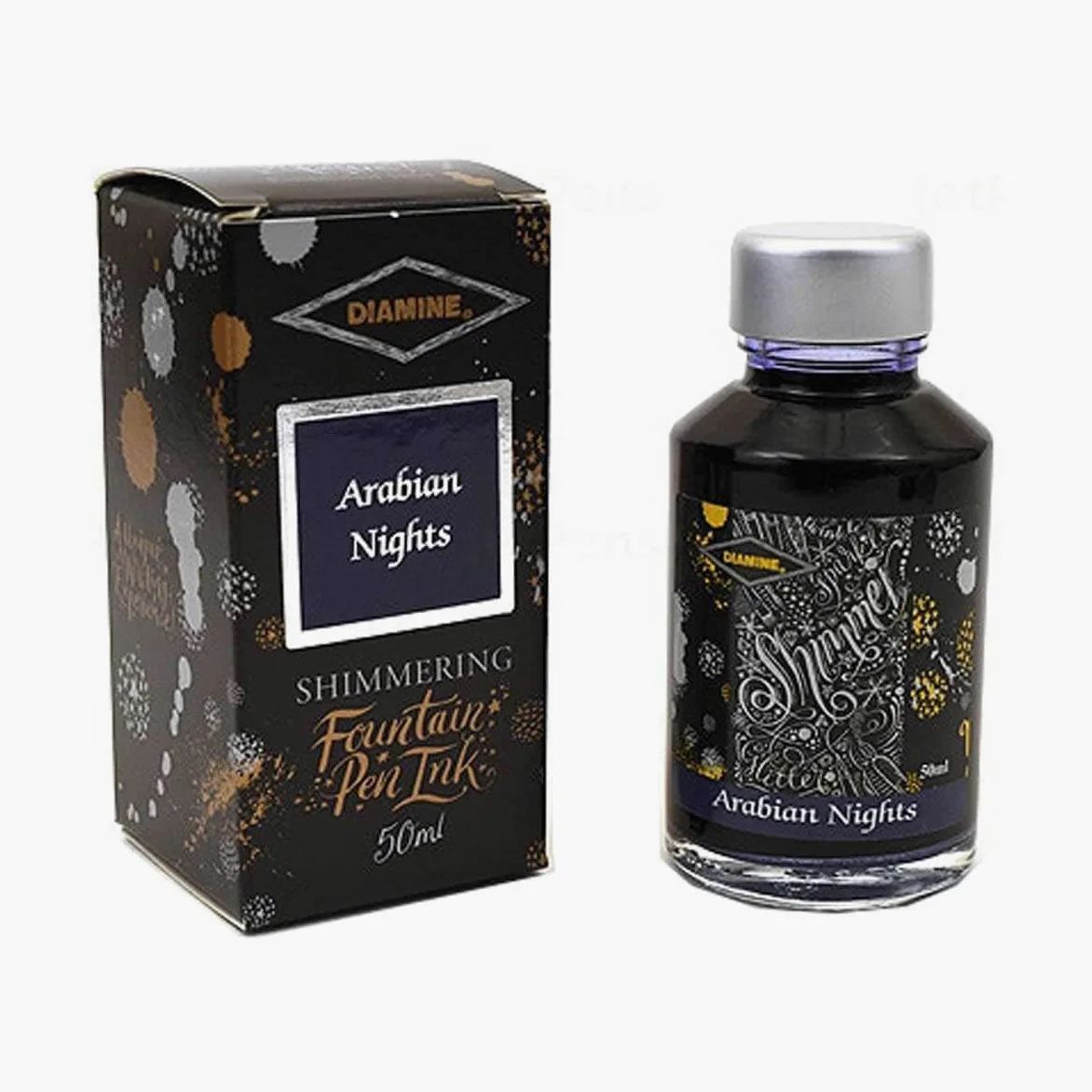 Diamine - Scintillante Inchiostro stilografico, Arabian Nights 50ml