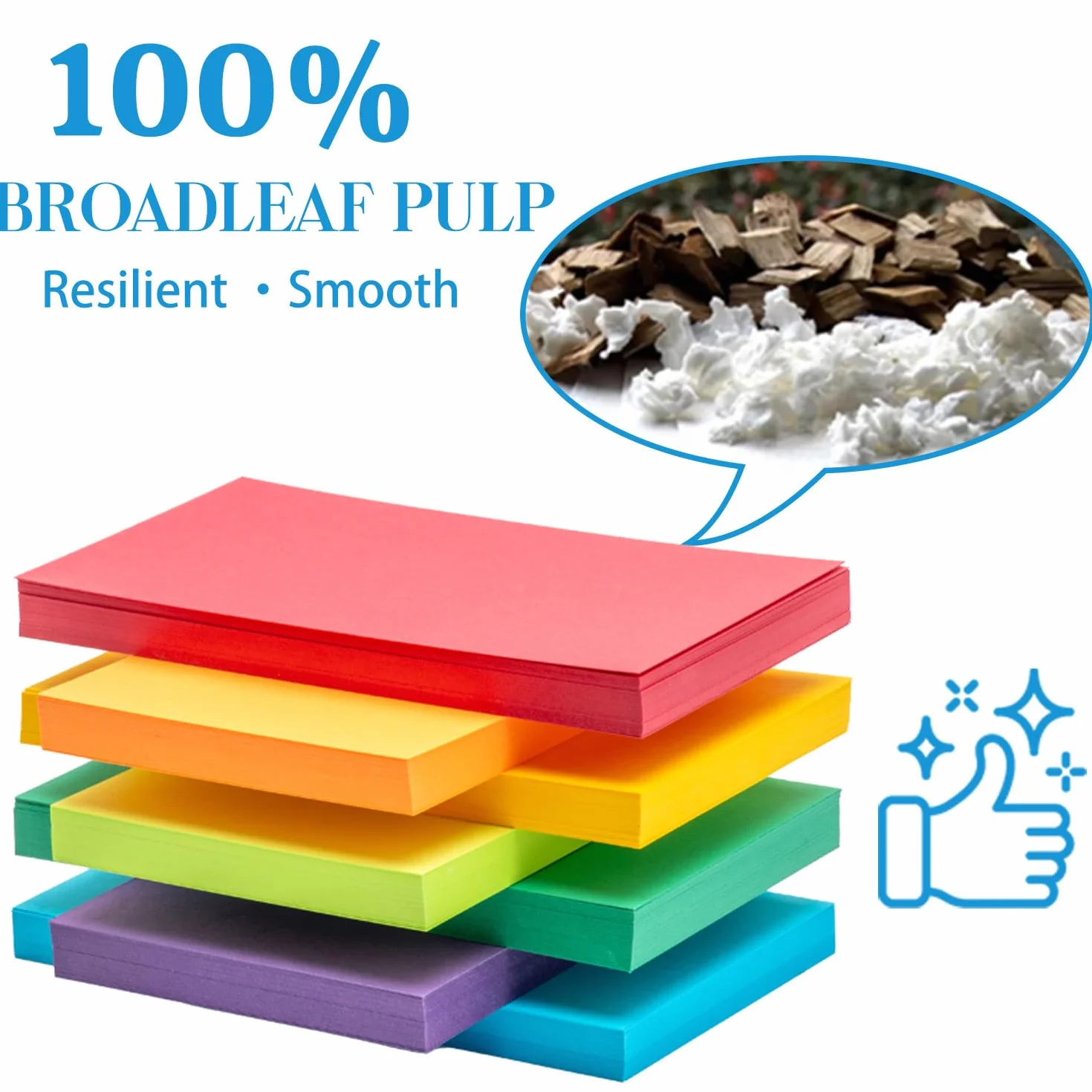 Cartoncino 301 pezzi 3x5 pollici (7,62x12,7 cm) schede flash 7 colori carta pesante 180 gsm studio multicolori
