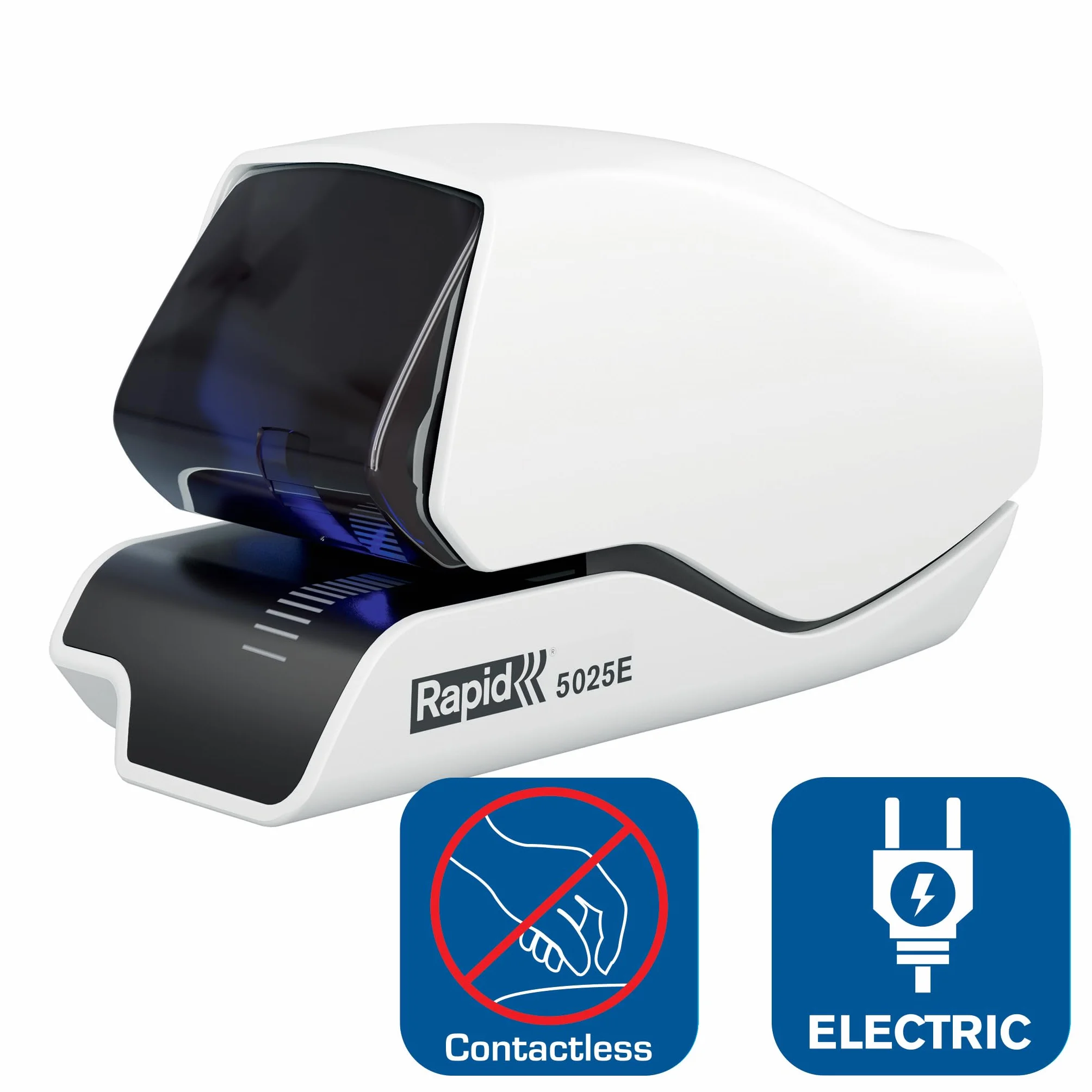 RAPID 5025e SUPREME - cucitrice elettrica - 25 fg - Bianco - 25095200