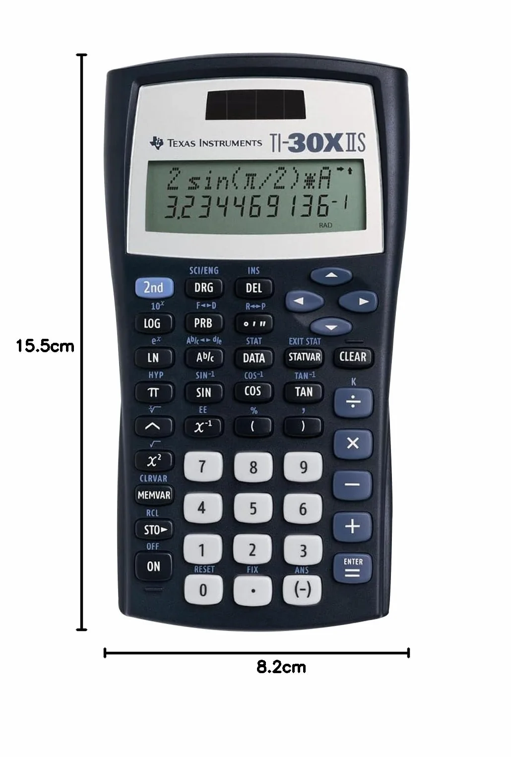 Texas Instruments TI 30X II Solar Calcolatrice Tascabile