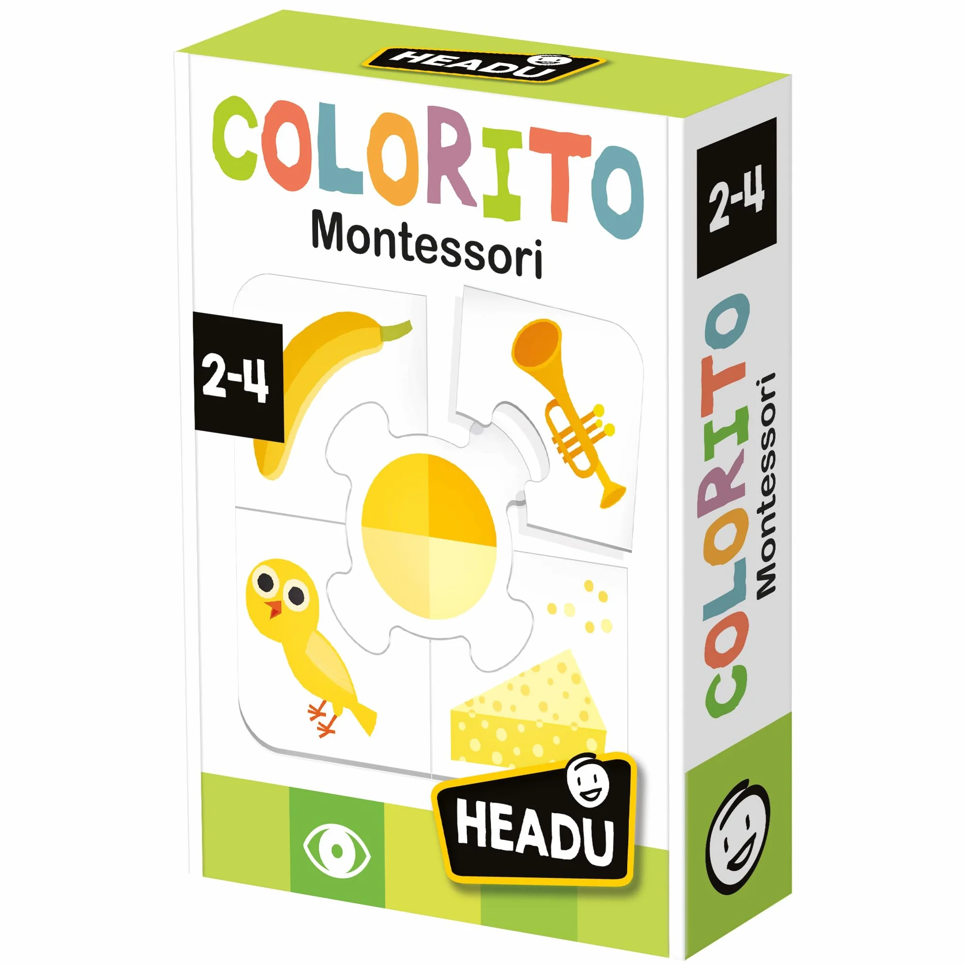 HEADU Colorito Montessori Riconosci e Associa i Colori Gioco Educativo Bambini 2-4 Anni Giochi Montessori
