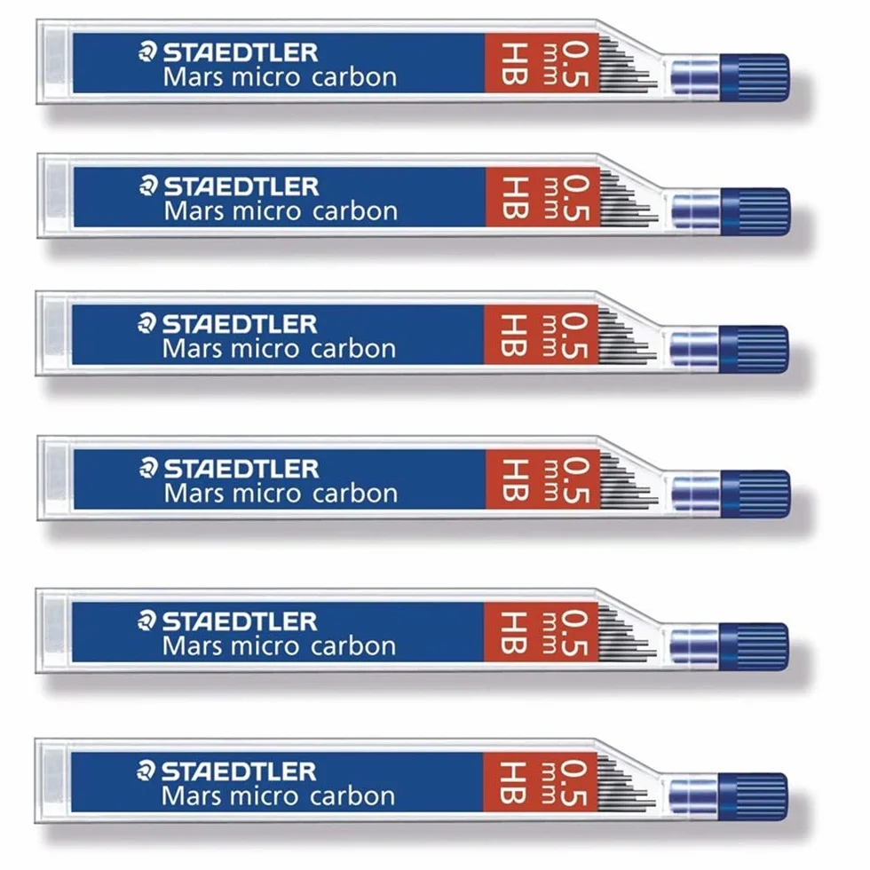 Staedtler Mars Micro Carbon 250 0.5 mm HB Portamine 6 tubi confezione 72
