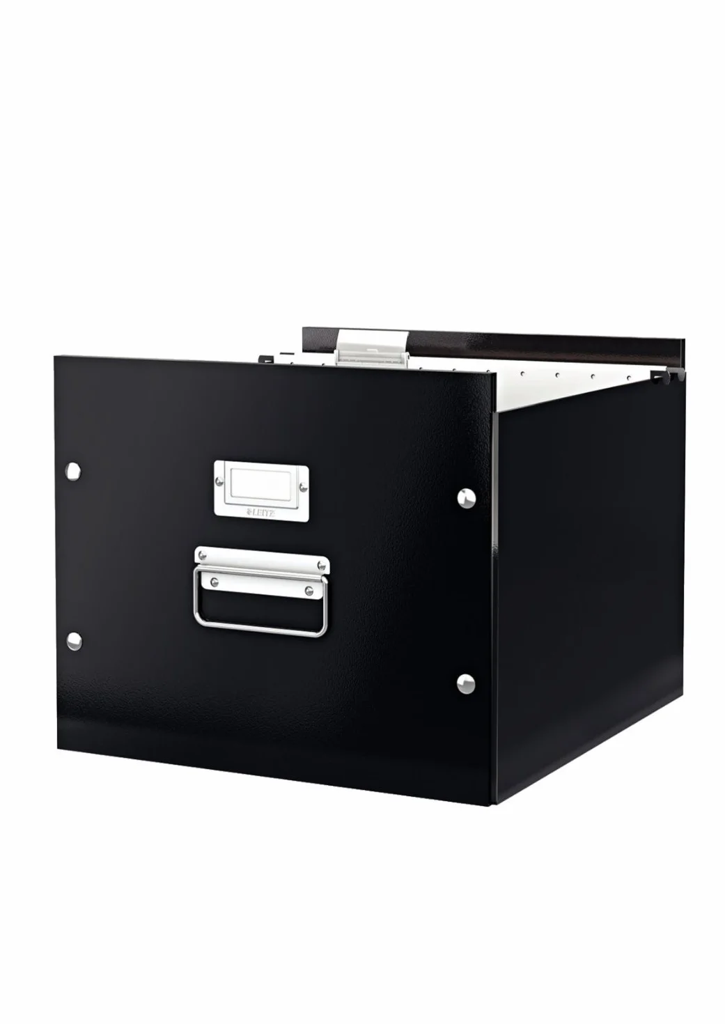 Leitz 60670095 Scatola pensile Archivio Snap'n'Store, fibra di legno, nero