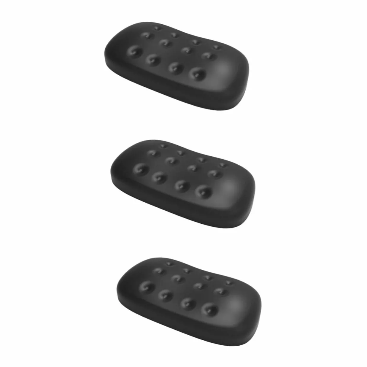 ARTIBETTER 3 Pezzi Pad Pad Memory Foam Tampone Topo Tappetino Per Mouse a Mano Poggiapolsi Delle Mani Poggiamano Memoria Poggiapolsi Per Mouse Nero