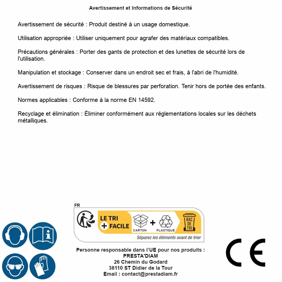 5.000 graffette Gb-15 - zincate resinate - 10.8x15x1.2 mm - D-Work