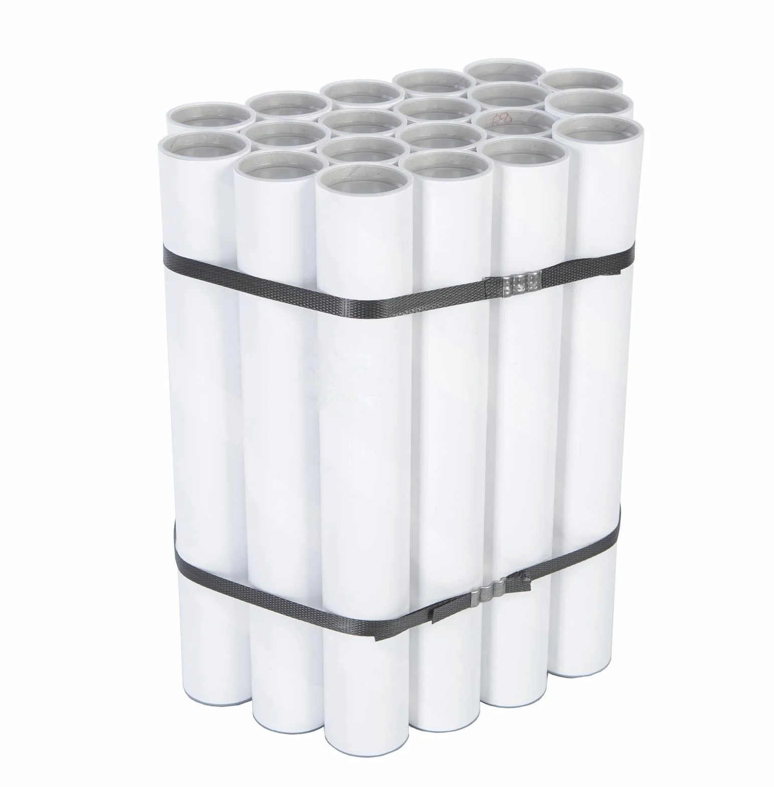 Imballaggi Point - Tubo in cartone bianco - 5 x 35 cm - Ø 5 cm - Resistenti e Professionali per Poster, Documenti, Disegni, Campioni e Materiali Stampati. - Set da 20 Pezzi