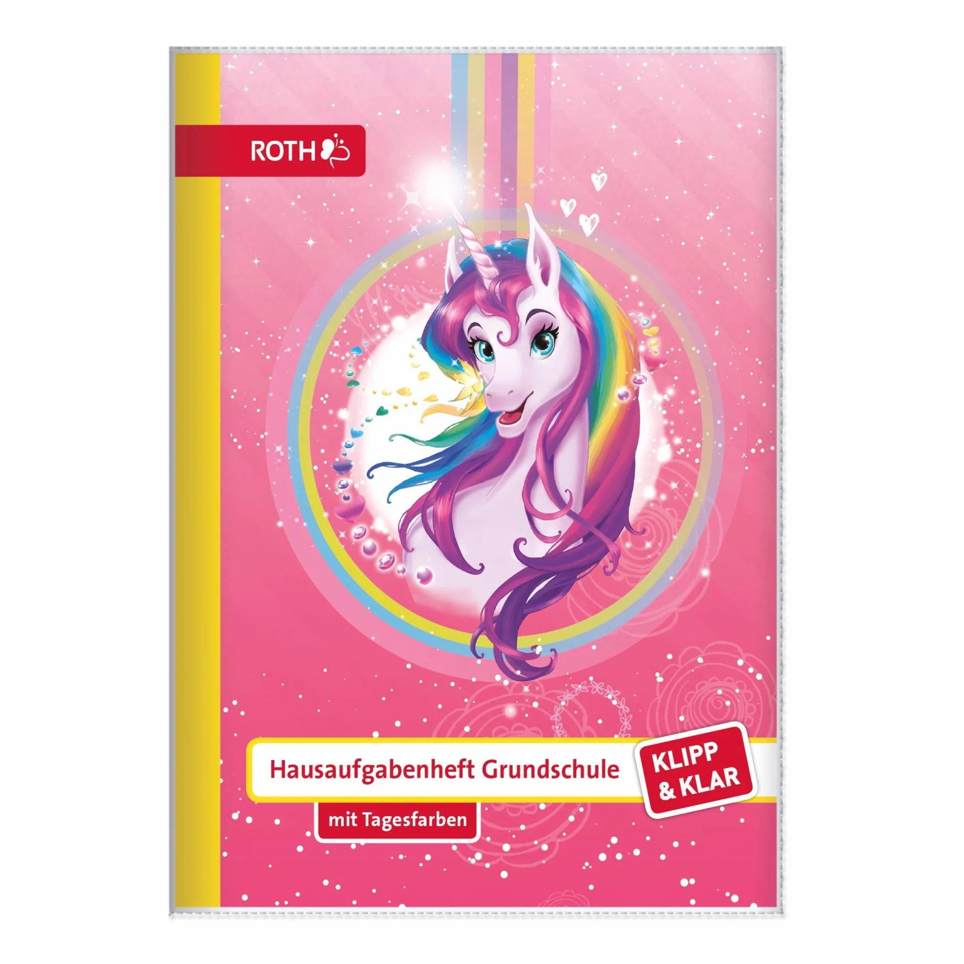 Roth Grundschul-Hausaufgabenheft Klipp & Klar Einhorn