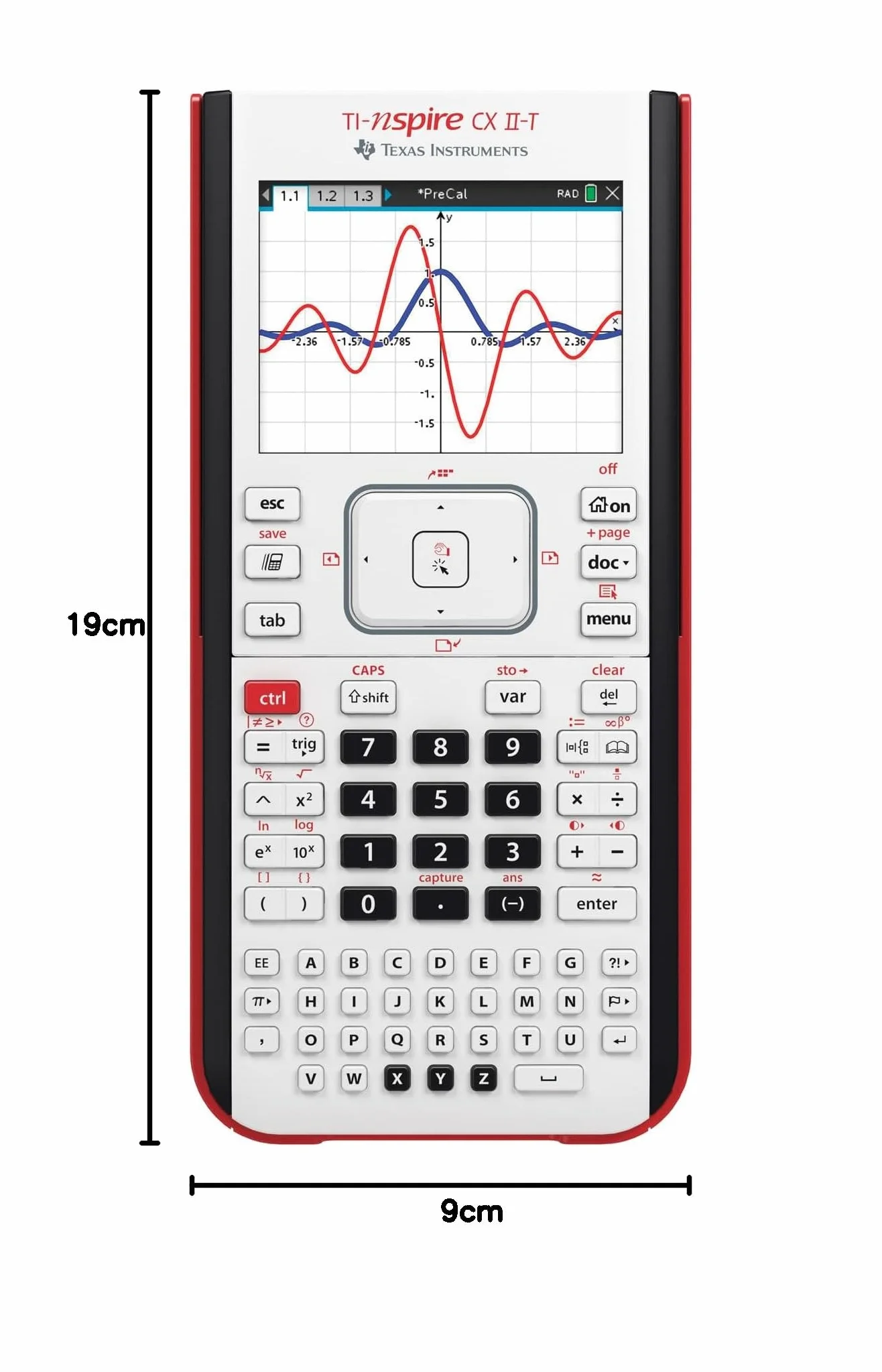 TEXAS INSTRUMENTS Calcolatrice grafica TI-Nspire CX II-T