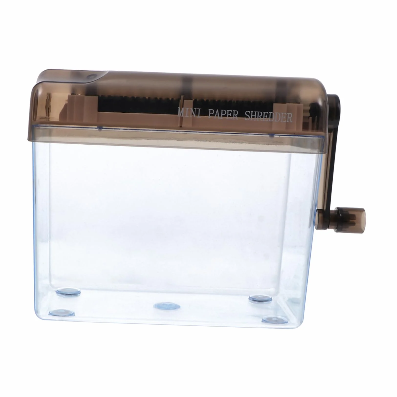 Gatuida Mini Trituratore Manuale per Documenti Macchina Portatile per Ufficio e Casa Facile Usare e per Ricevute e Documenti