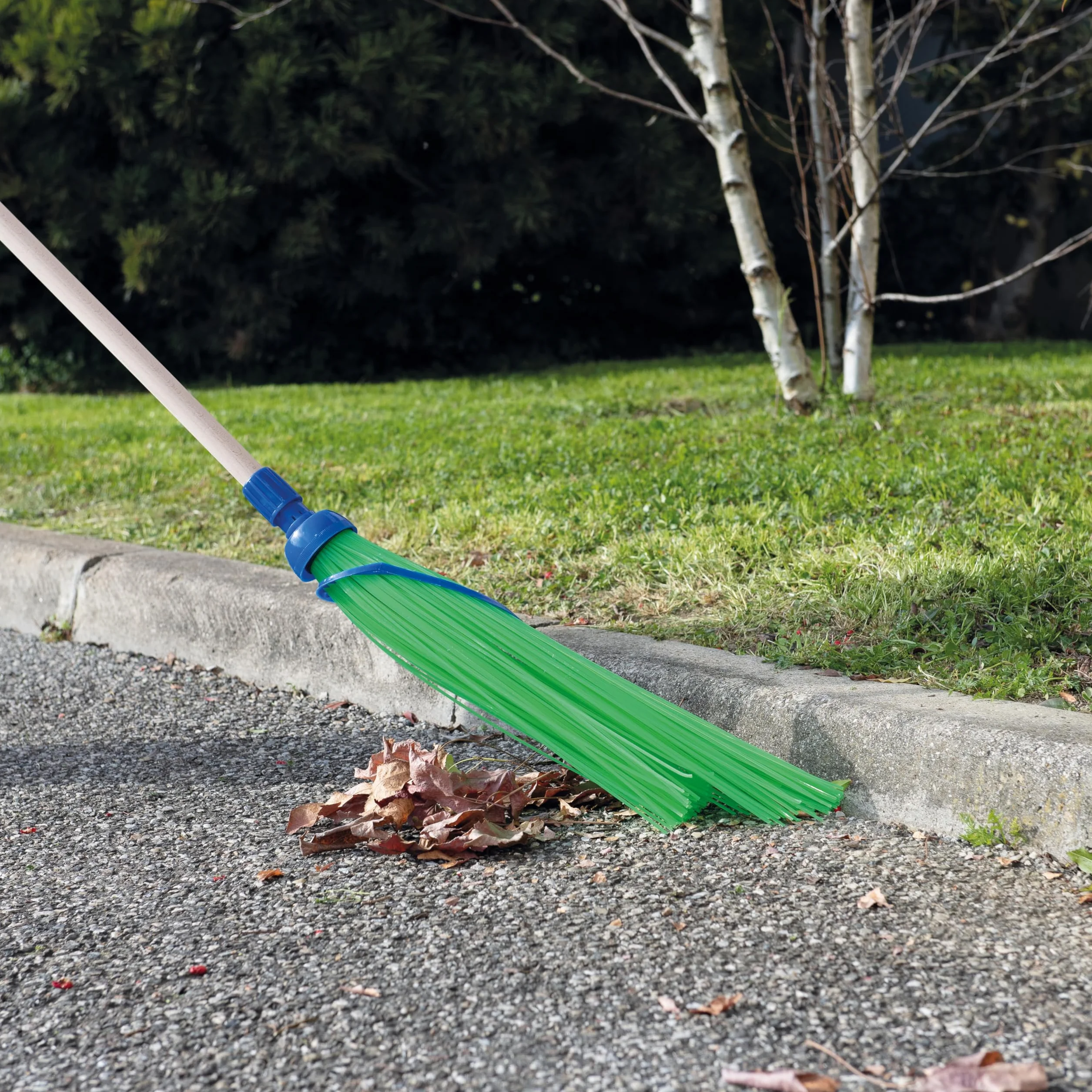 Perfetto Scopa Spazzina Senza Manico 55 cm do Giardinaggio