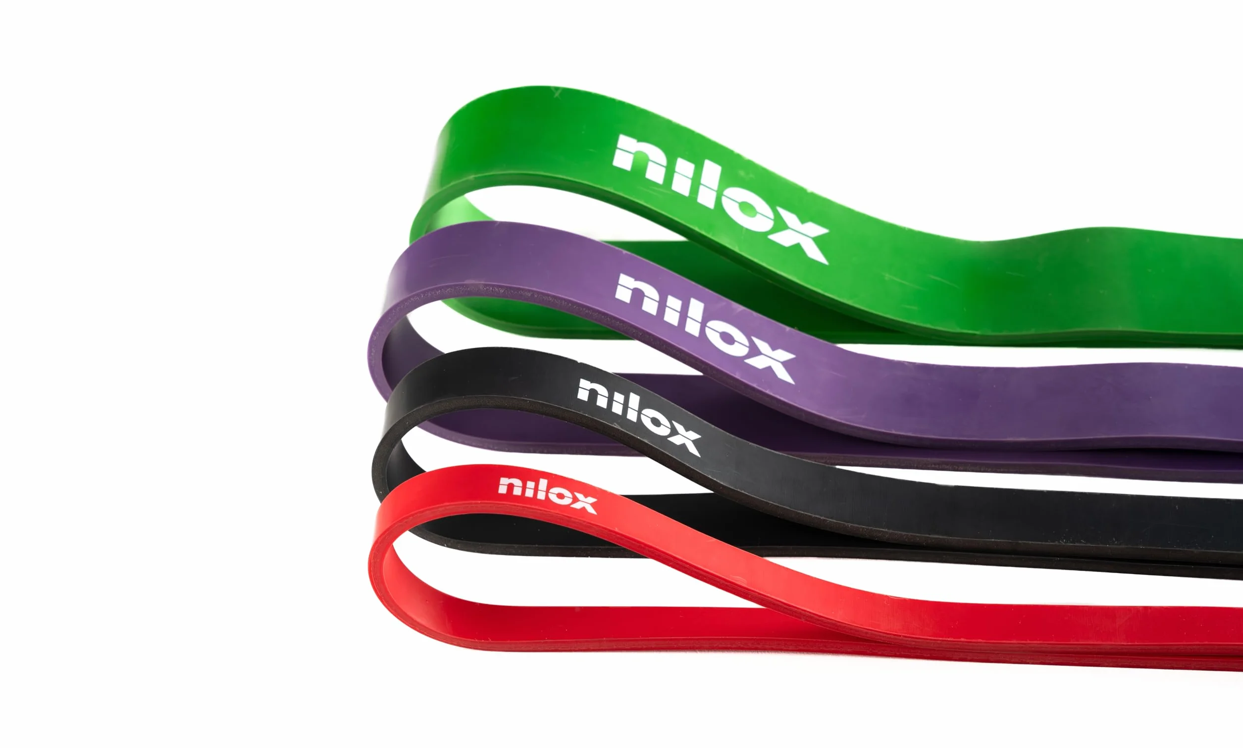 Nilox Set Elastici Fitness Uomo e Donna per Smart Workout, Accessori Inclusi