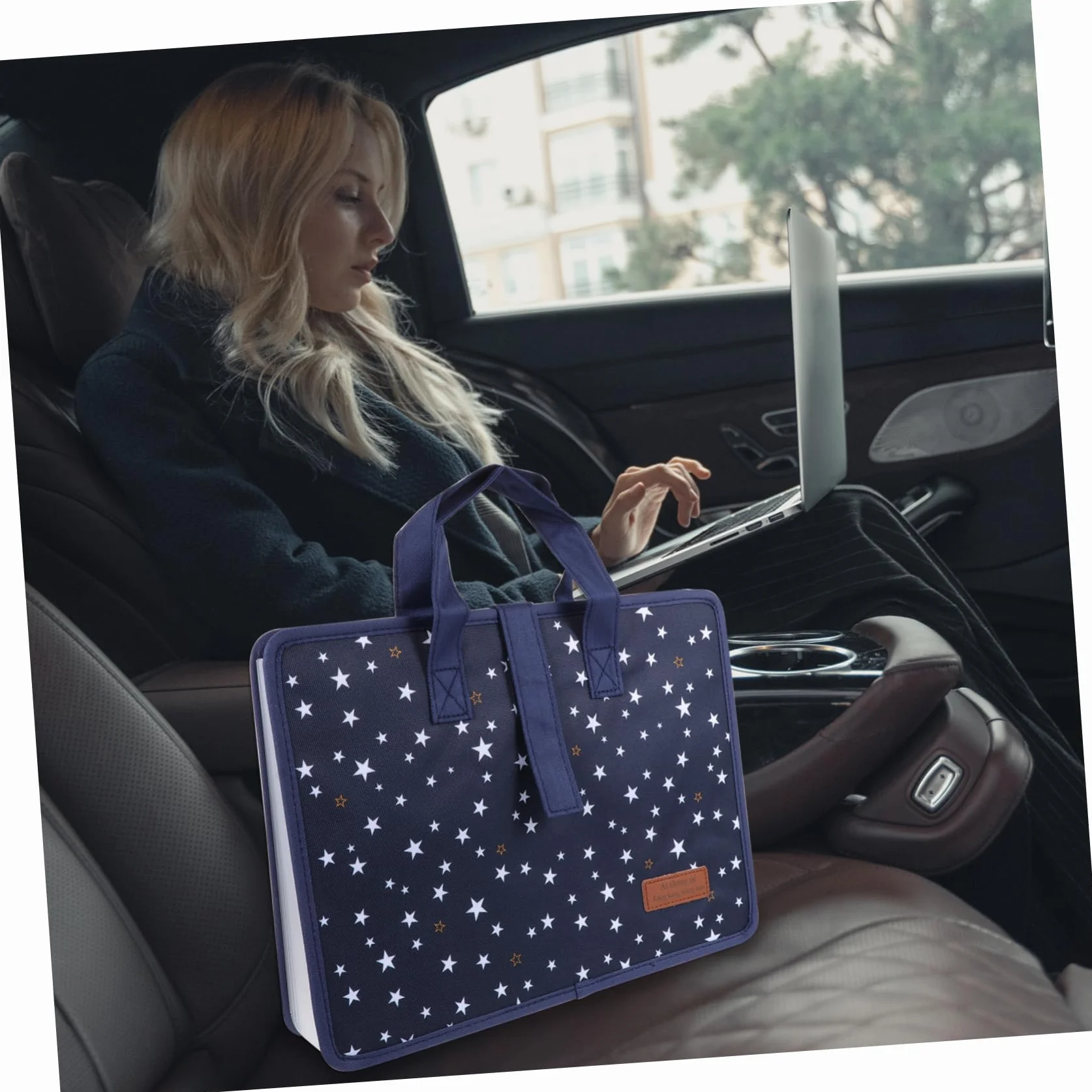 OSALADI Borsa Documenti Multi Layer Oxford Organizer per Archiviazione File per Ufficio e per Studenti Insegnanti e Professionisti