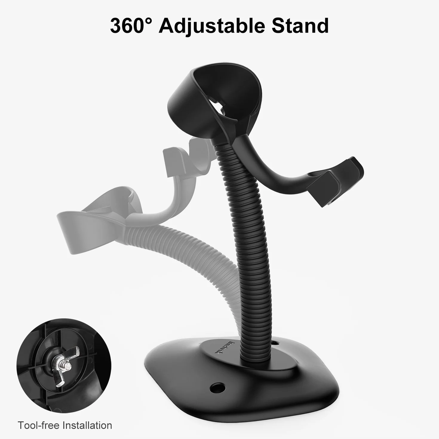 Inateck USB Lettore a barcode con supporto, BCST-33