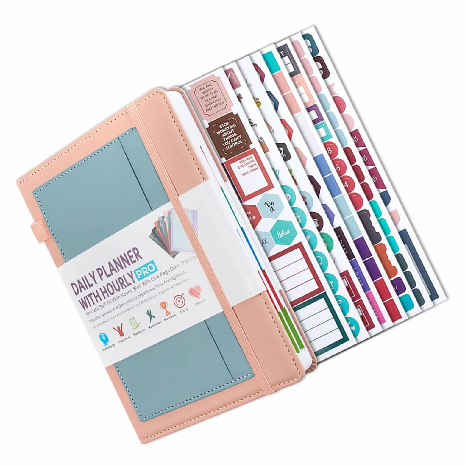 Agenda 2025 Agenda giornaliera/settimanale/mensile Notebook Journaling Notebook Forniture per ufficio scolastico