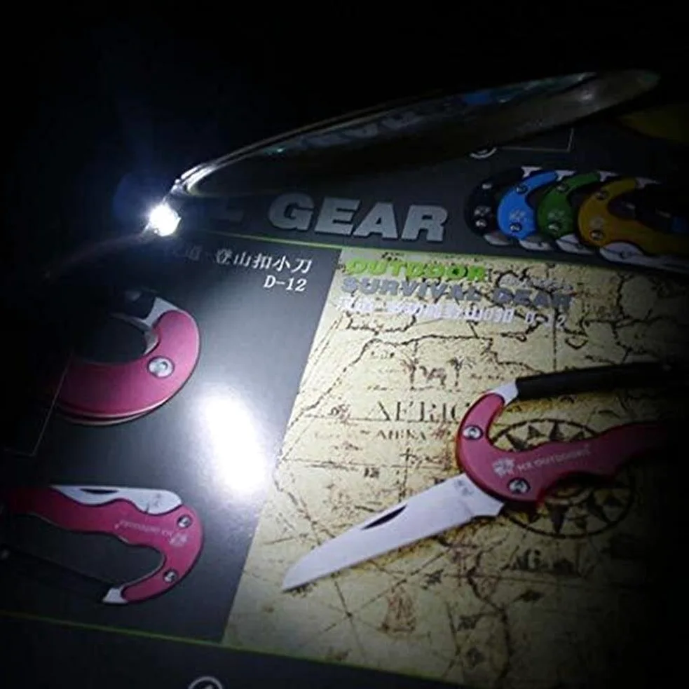 Lenti d'Ingrandimento Vetro Portatile Pieghevole, LED con Lampada per Anziani Lettura Studente Identificazione Multifunzione Portatile Lente di Vetro da Tavolo