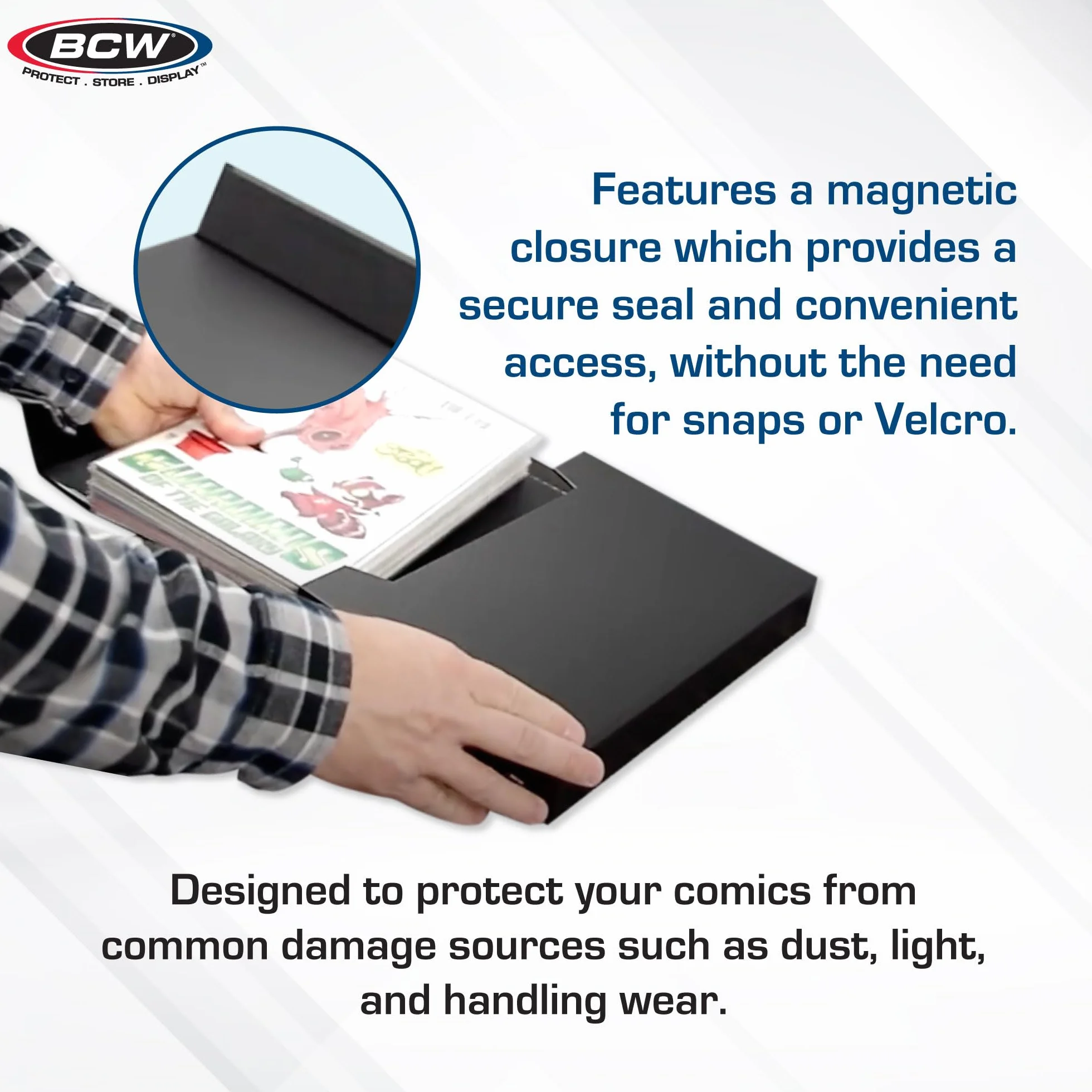 BCW Supplies Stor-Folio - fumetti da 1,5 cm (contiene 15-20 fumetti)