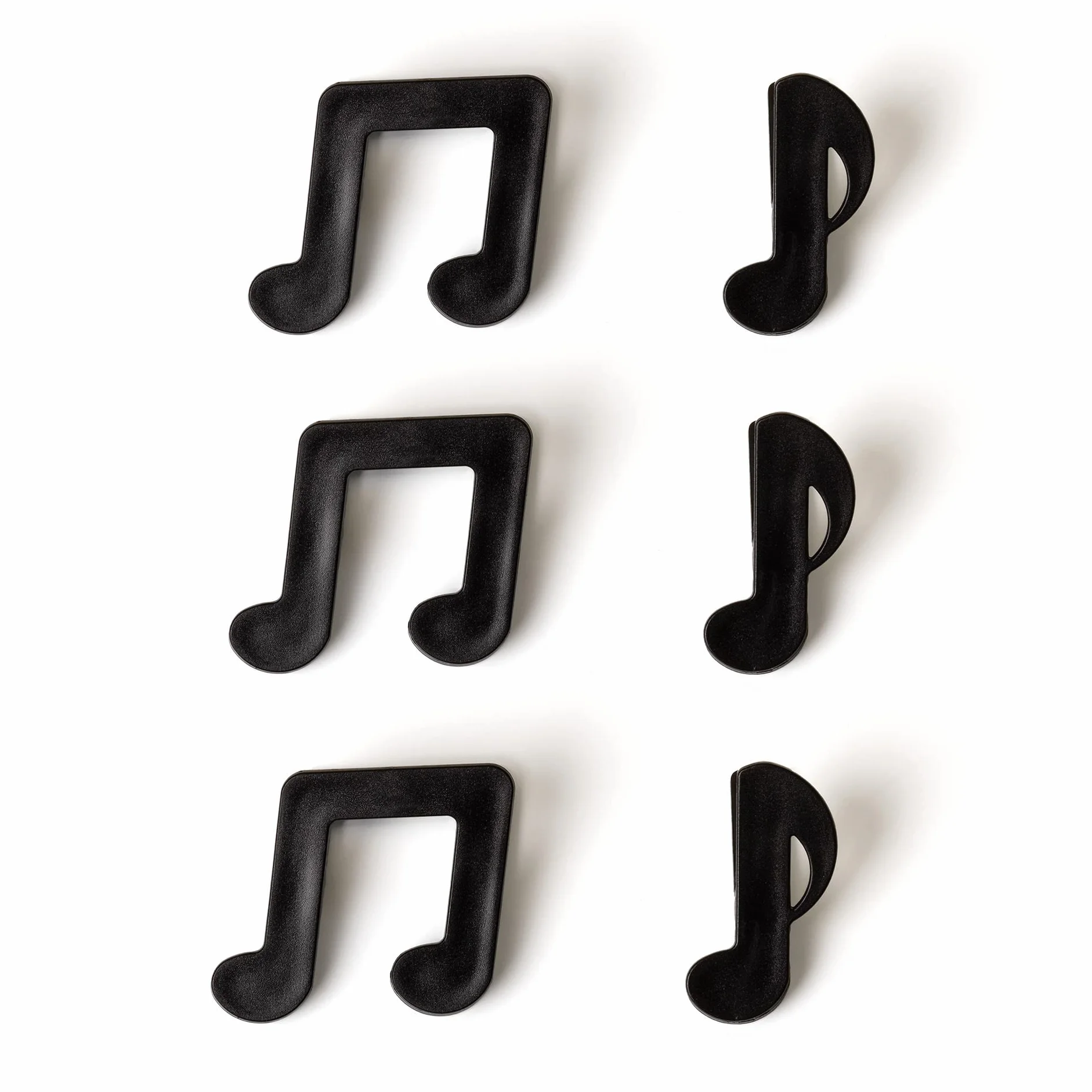 Legami Clip Chiudi Pacco 5,5x5 cm Set 6 Tema Musical