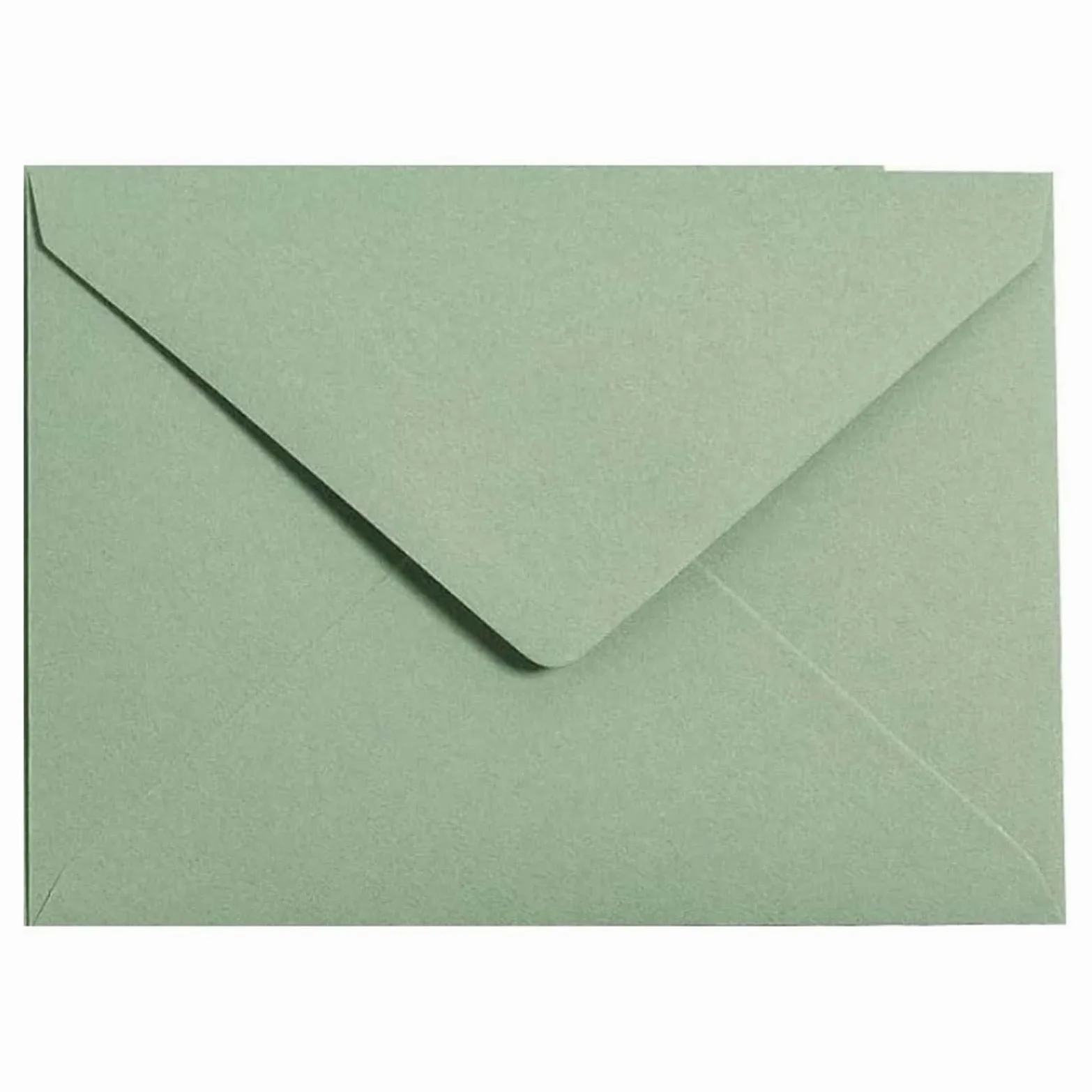50 buste verdi con finitura opaca for biglietti di auguri autosigillanti for compleanni, invito a San Valentino Per Inviti