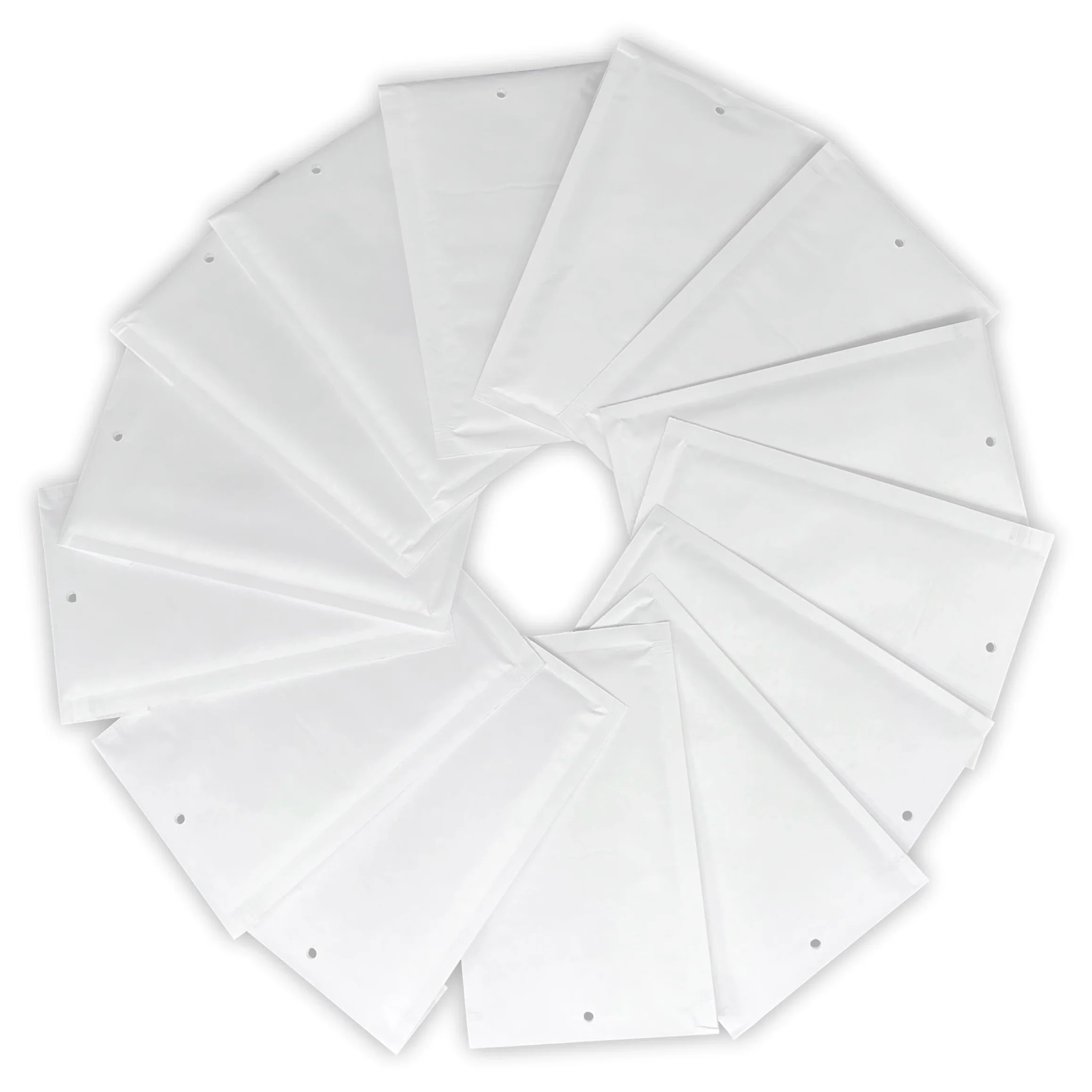 UG-ECO-B2 100 Buste a bolle d'aria Buste a bolle d'aria, formato B2 B/2 int. 120 x 215 mm, busta a bolle d'aria, busta di spedizione piccola imbottita, custodia protettiva per spedizione A5