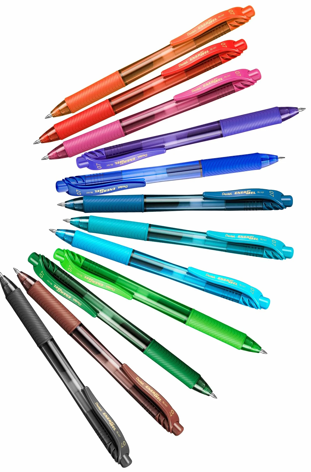 Pentel EnerGel-X BL107 Liquid Gel-Tintenroller, 1 szt., Niebieski