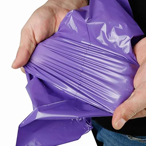 Buste Per Spedizioni,Buste Per Spedizione 100 buste di posta in materiale PE impermeabili viola nuove buste di imballaggio stampate con sacchetti di immagazzinaggio di corriere autosigillanti (Color