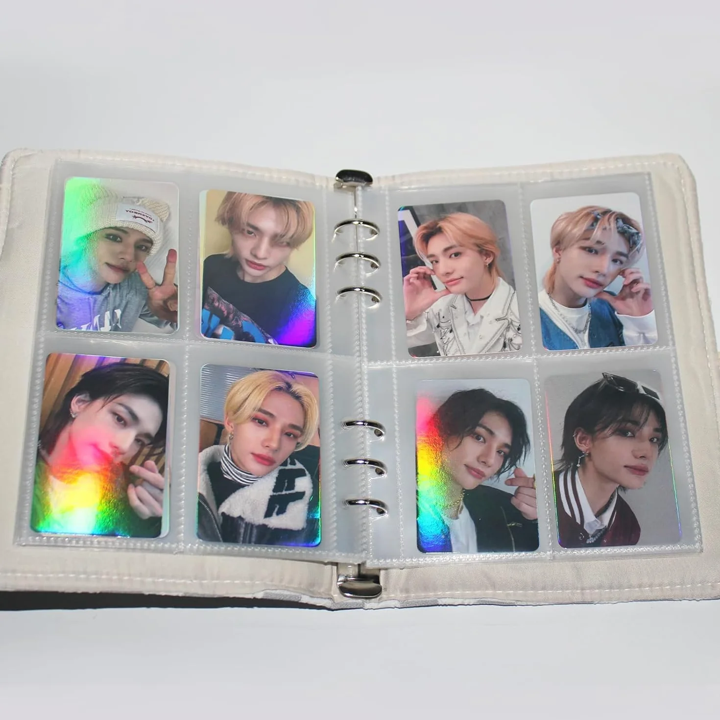 Stray Kids Hyunjin Photocard Laser New Album Mini Photo Card Mini Poster Fan Caedeu 50pcs