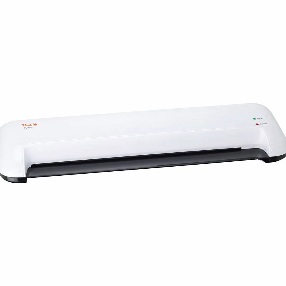 Pesca PL755, laminatore DIN-A3, pronto all'uso, adatto per fogli standard, 1½ pagine al minuto, incl.10 fogli di laminazione, laminazione a caldo ea freddo
