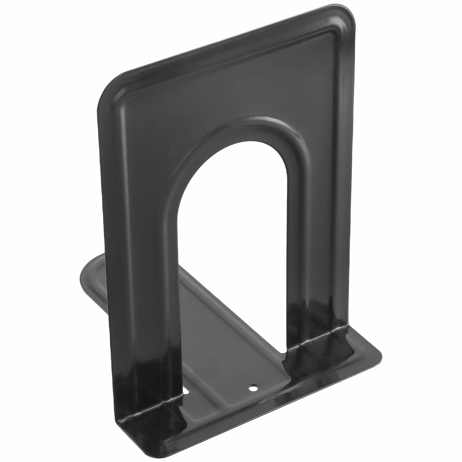 fermalibri neri in acciaio laminato a freddo 12,6 x 14,8 x 17 cm per scaffali librerie