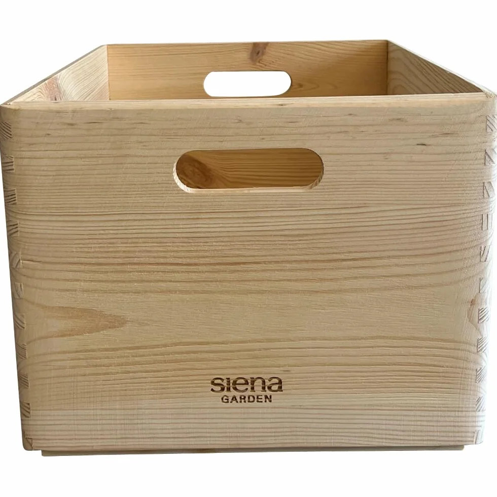 Siena Garden Cassetta multiuso 40 x 30 x 22 cm pino FSC 100%
