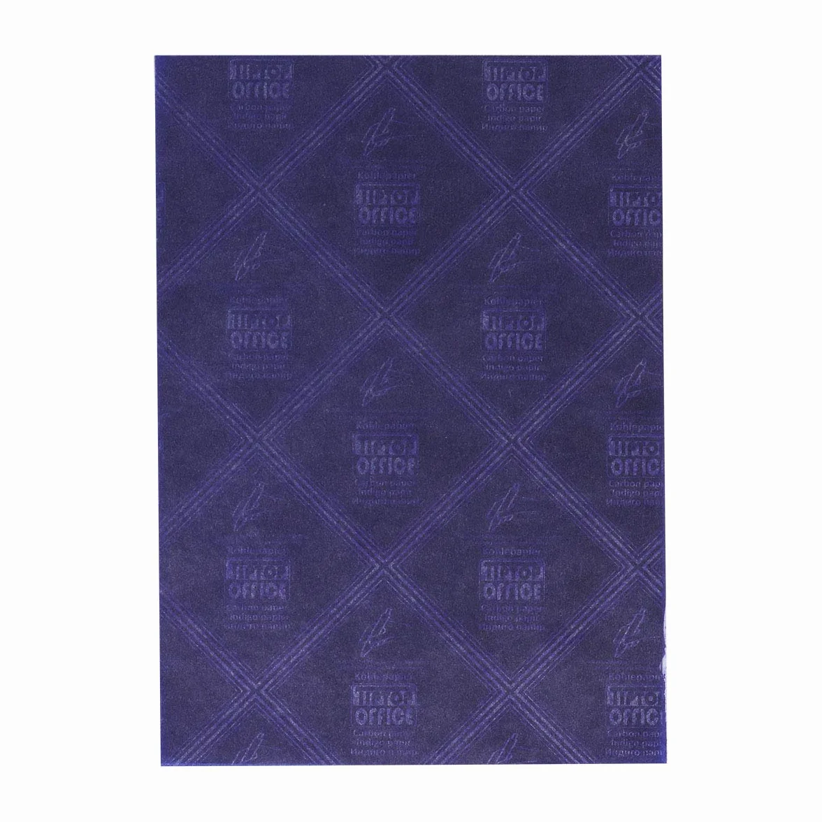 TIPTOP OFFICE Carta carbone blu 50 pezzi per scrittura a mano