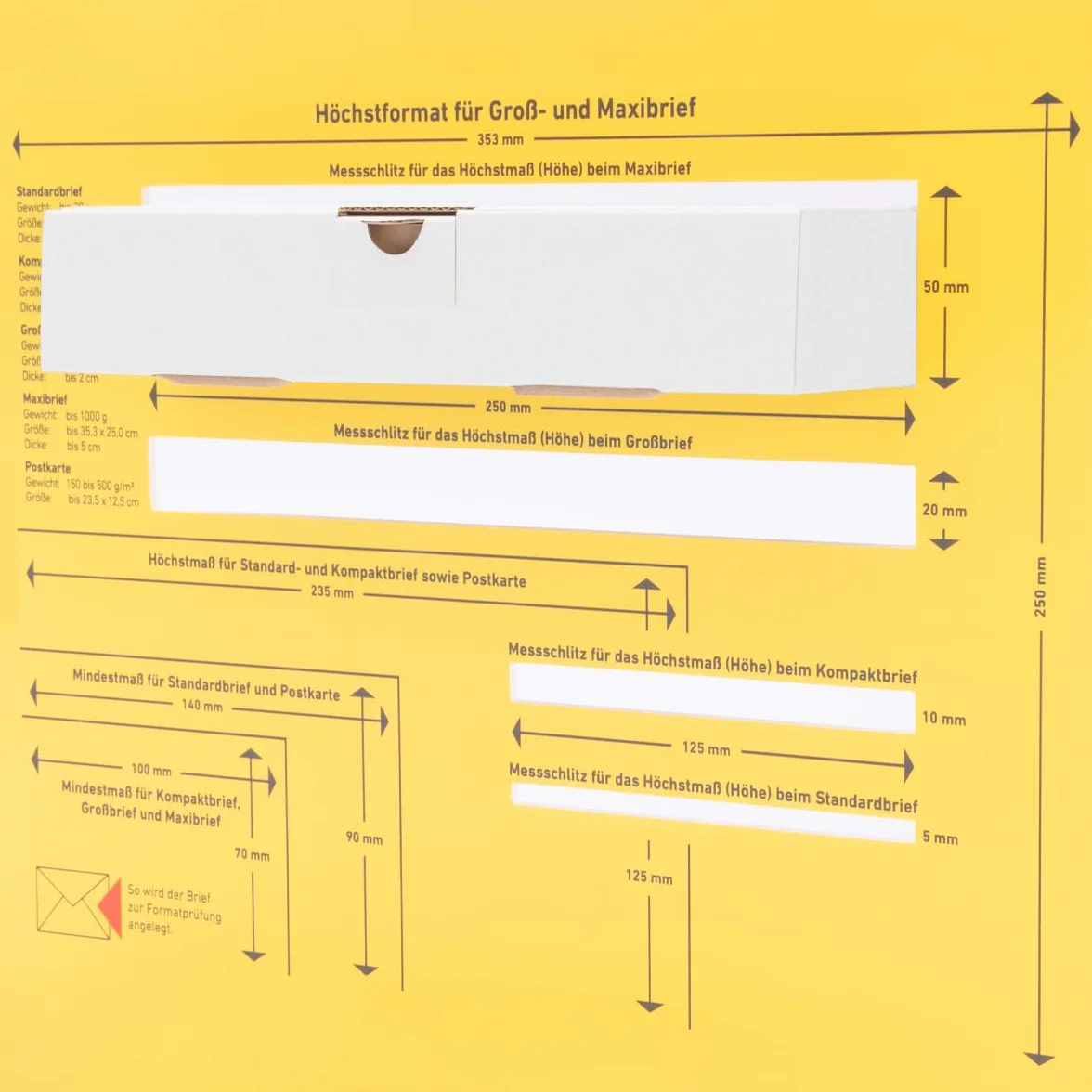 verpacking scatole postali piatte 24 x 16 x 4,5 cm A5 MB 3 bianco - Spedizione Postale scatole cartone scatole cartone con coperchio 25 pezzi