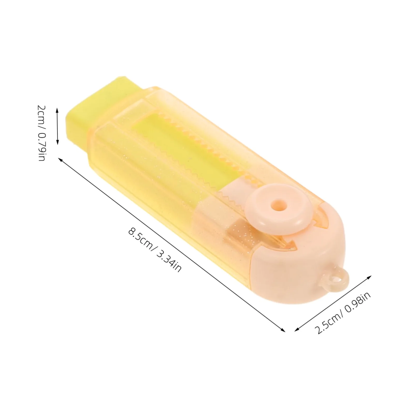 DOITOOL 5 Set Erasers Portatili Per Studenti Cancellini Estraibili Per Scuola E Test Per Cancelleria Scolastica 4 Pezzi*5