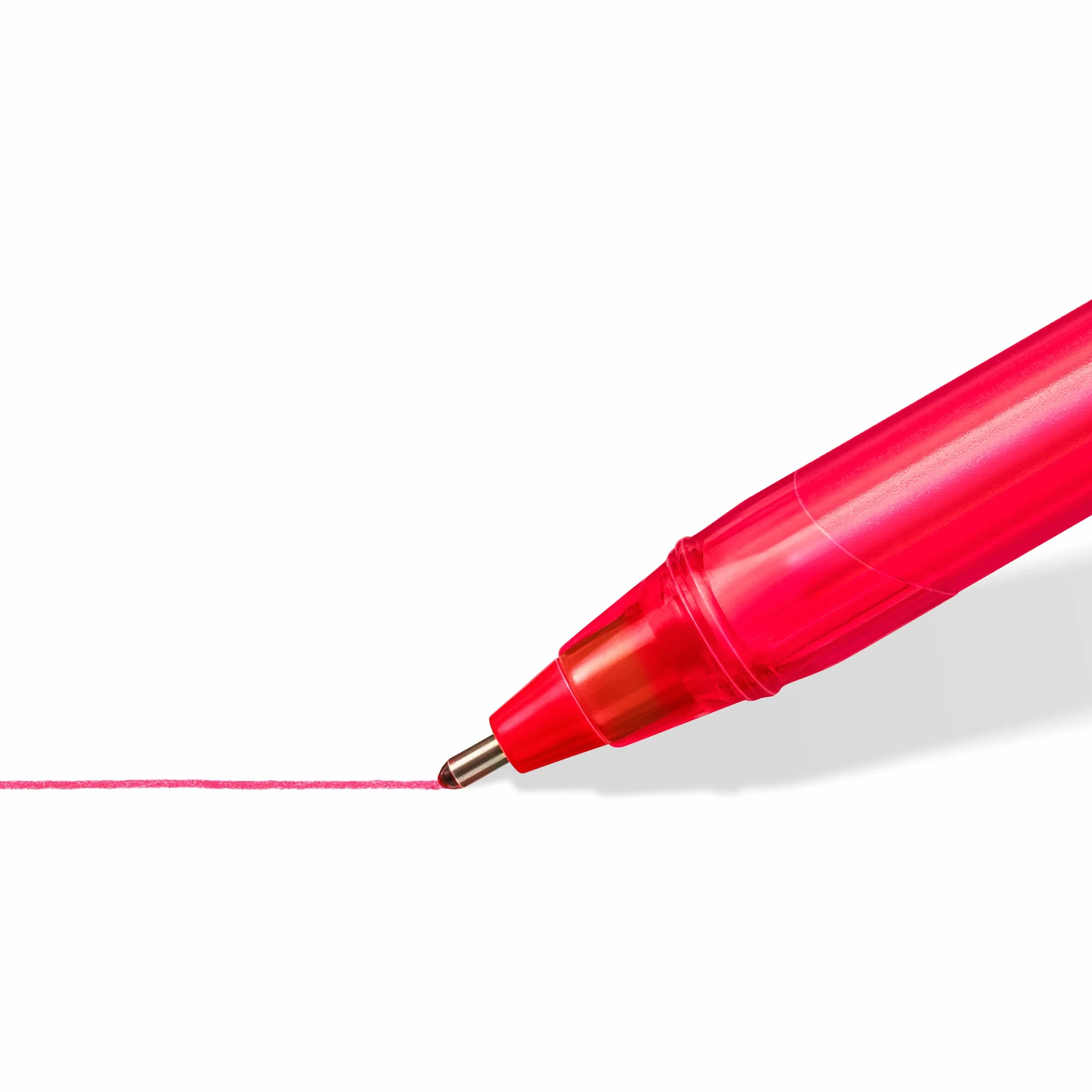 STAEDTLER 4320 M-2 Stick Rainbow Penna a Sfera 10 Pezzi Rosso