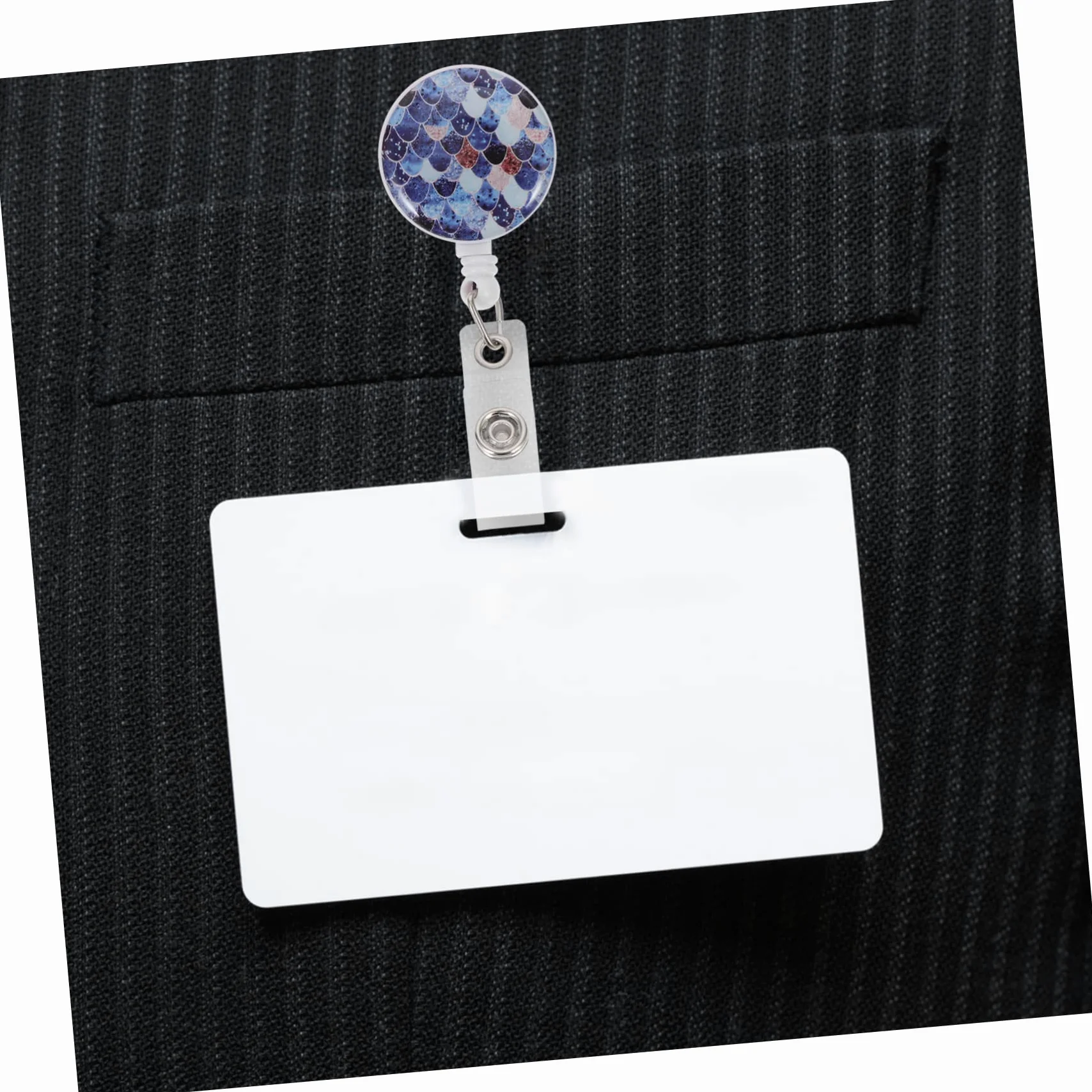 MAGICLULU 10pezzi Badge Retrattile Plastica Distintivi Telescopici Con Design Elegante e Facile Da Trasportare Accessori Per Id Per Ufficio e Eventi